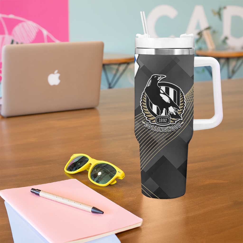 Magpies Football And Eels Rugby Dynamic Style Custom Stanley Cup 40 oz 30 oz Tumbler With HandleTVC2301331 - Image 5