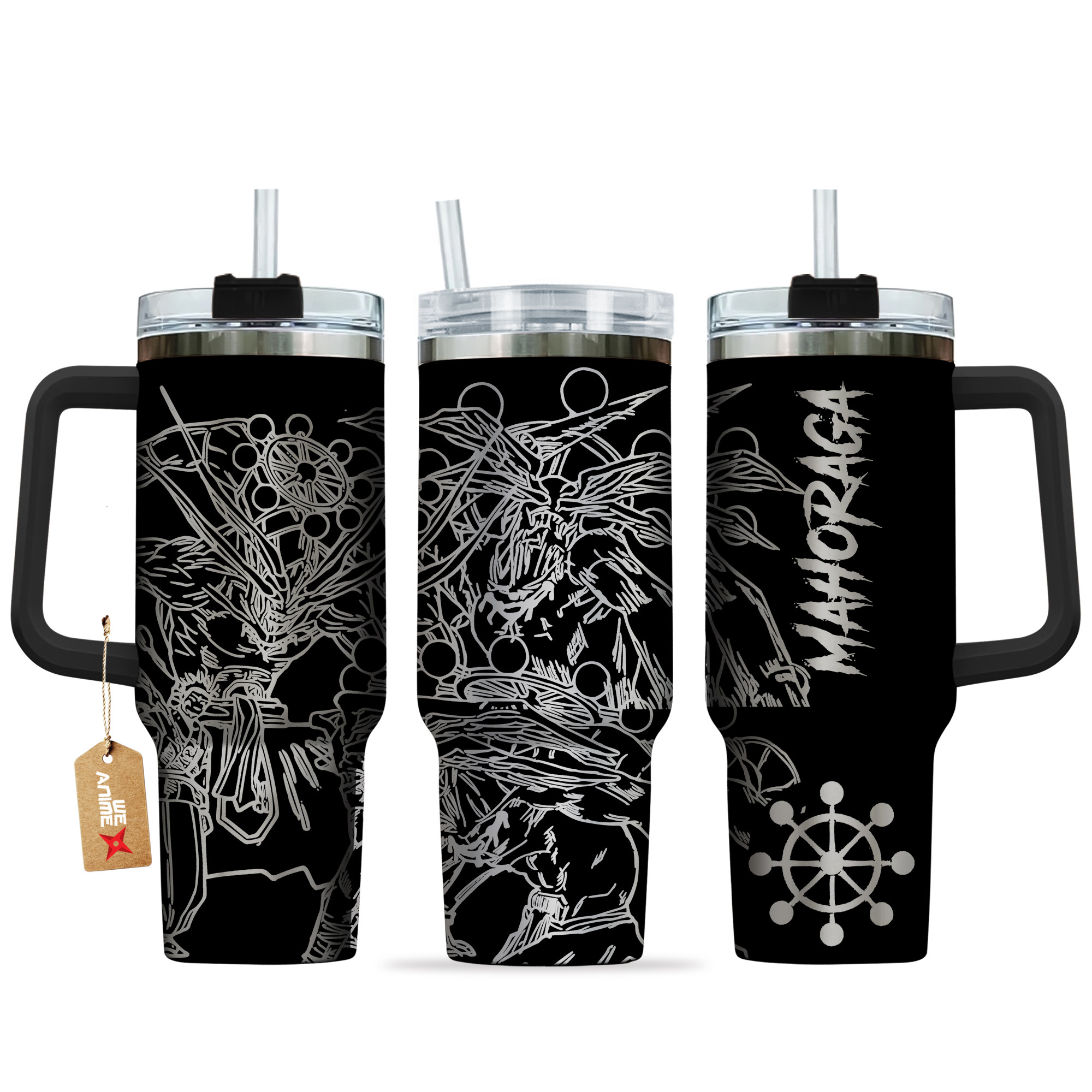 Mahoraga Jujutsu Kaisen Anime Custom Stanley Cup 40 oz 30 oz Tumbler With HandleTVC2301144