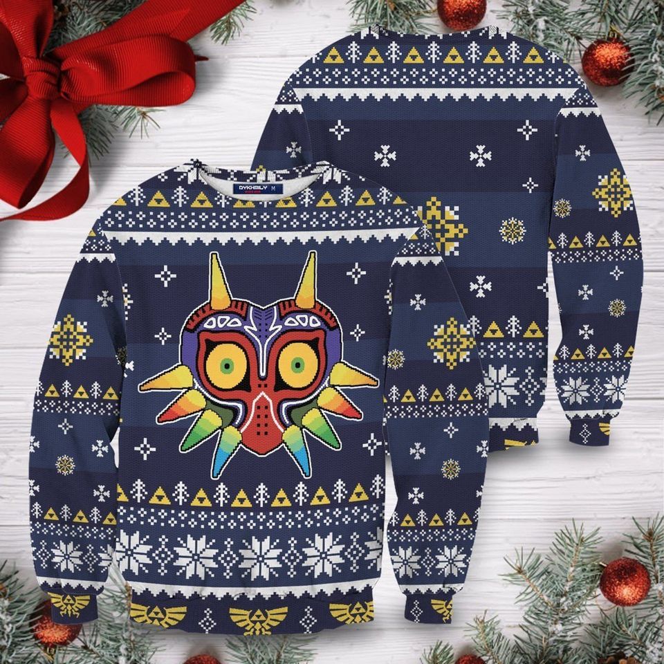 Majora's Mask Woolen Sweater, Ugly Christmas Sweater