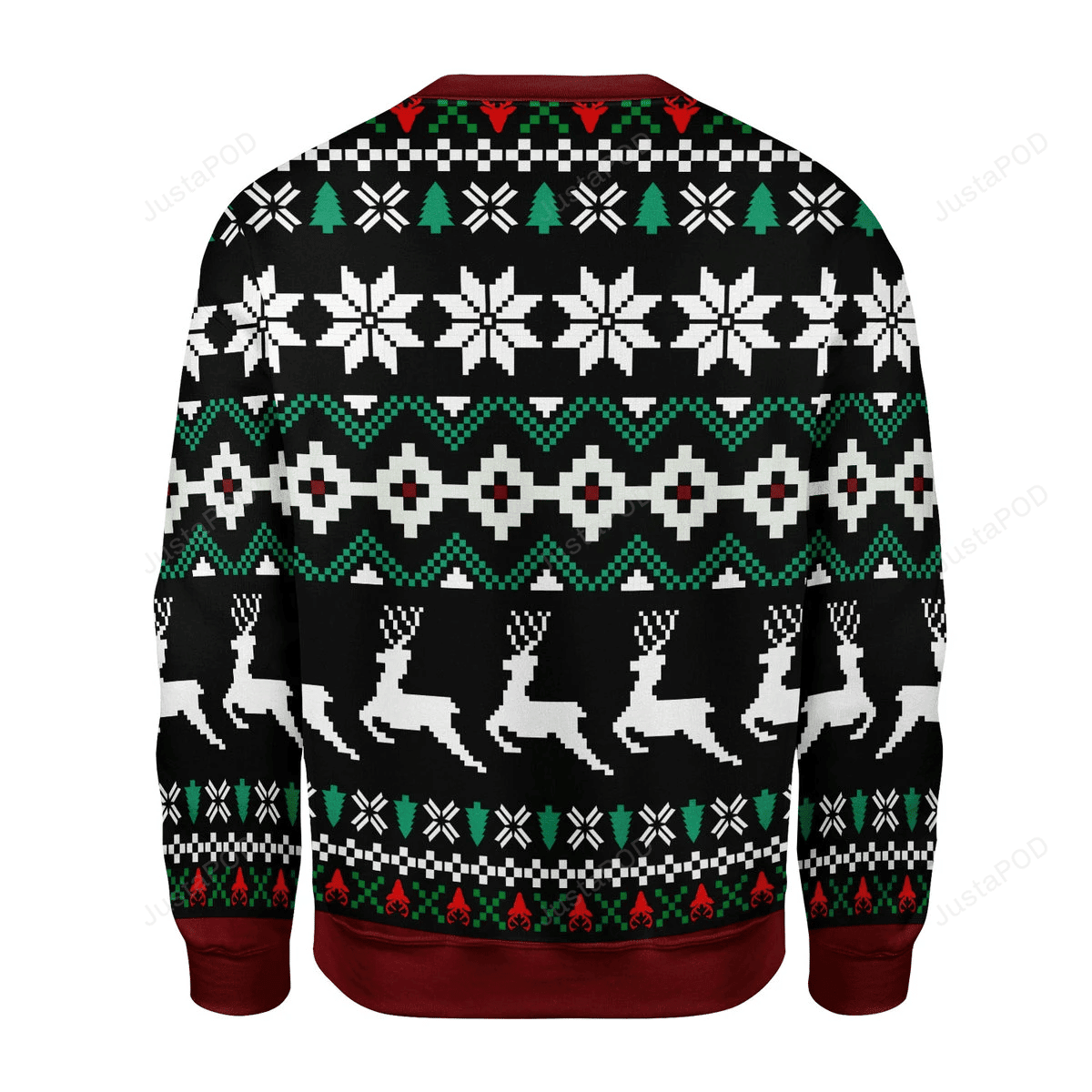 Make The Yuletide Gay Ugly Christmas Sweater Adult 3D Funny Matching for family