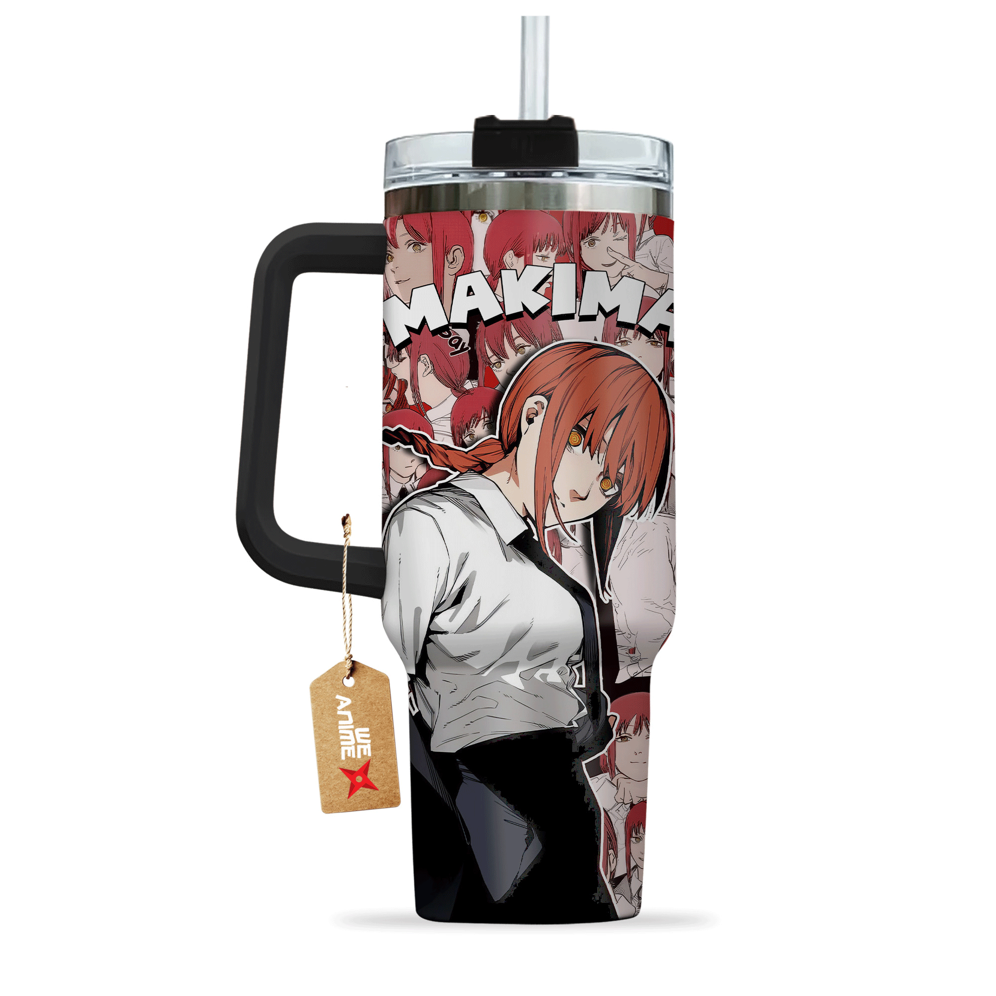 Makima Chainsaw Man Anime Custom Stanley Cup 40 oz 30 oz Tumbler With HandleTVC2301204