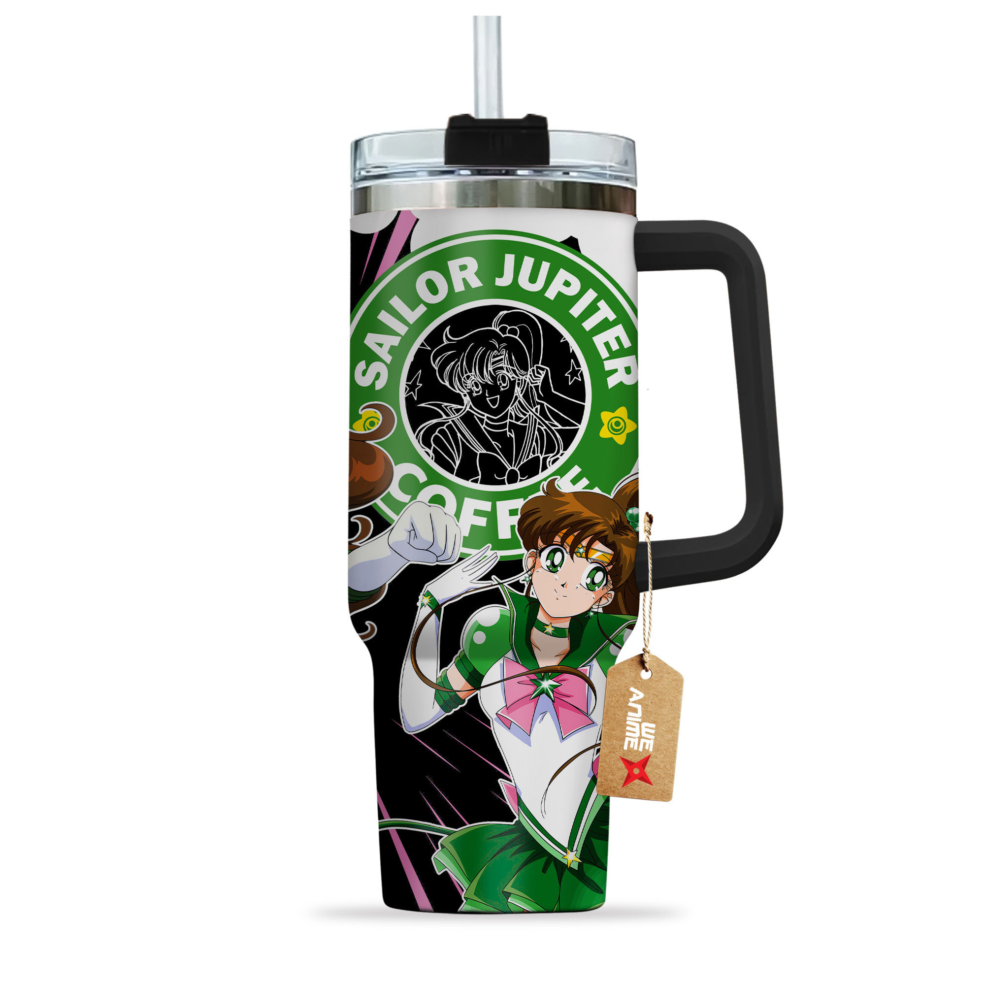 Makoto Kino Sailor Moon Anime Custom Stanley Cup 40 oz 30 oz Tumbler With HandleTVC2301154 - Image 3