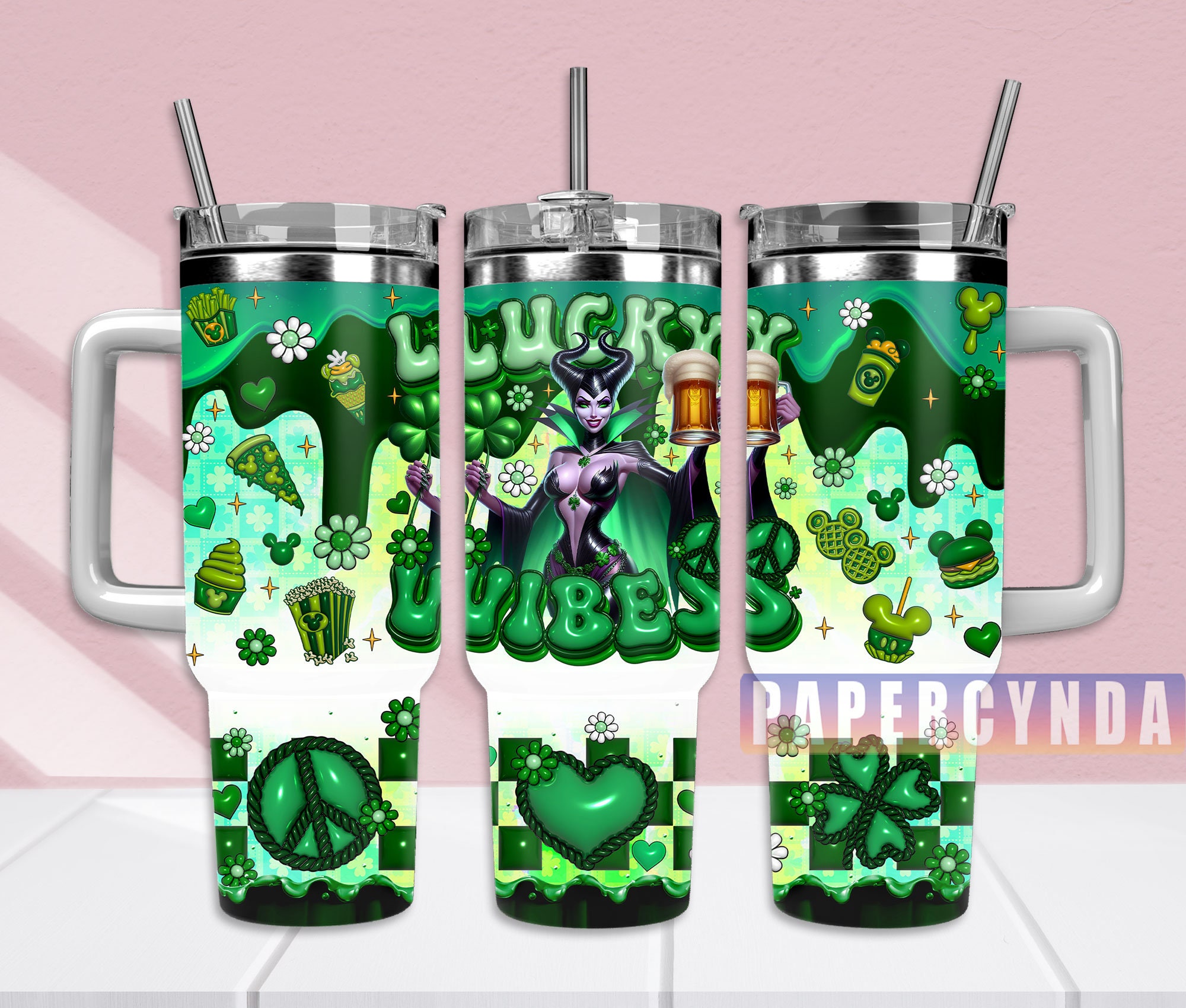 Maleficent Custom Stanley Cup 40 oz 30 oz Tumbler With HandleTVC2301834
