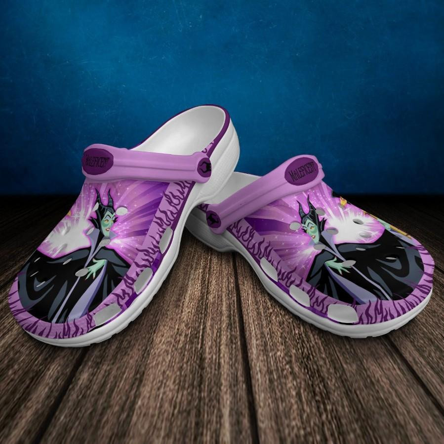 Maleficent For Men And Women Gift For Fan Classic Water Rubber clog Shoes Comfy Footwear