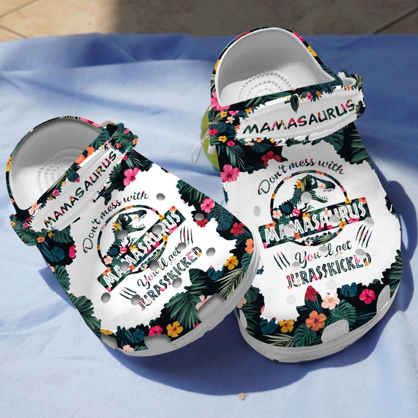 Mama Bear Mother's Day Crocs Crocband Clogs Shoes Comfortable For Men Women and Kids