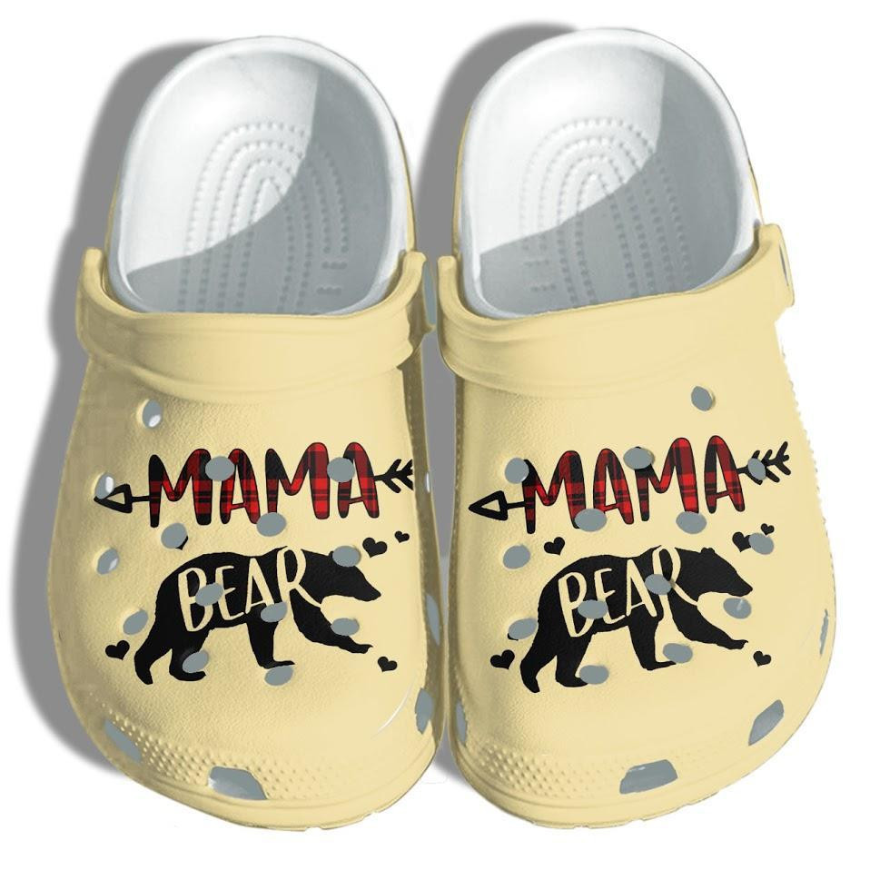 Mama Bear Shoes - Funny Cute Shoes Gifts For Wife Mothers Day 2021