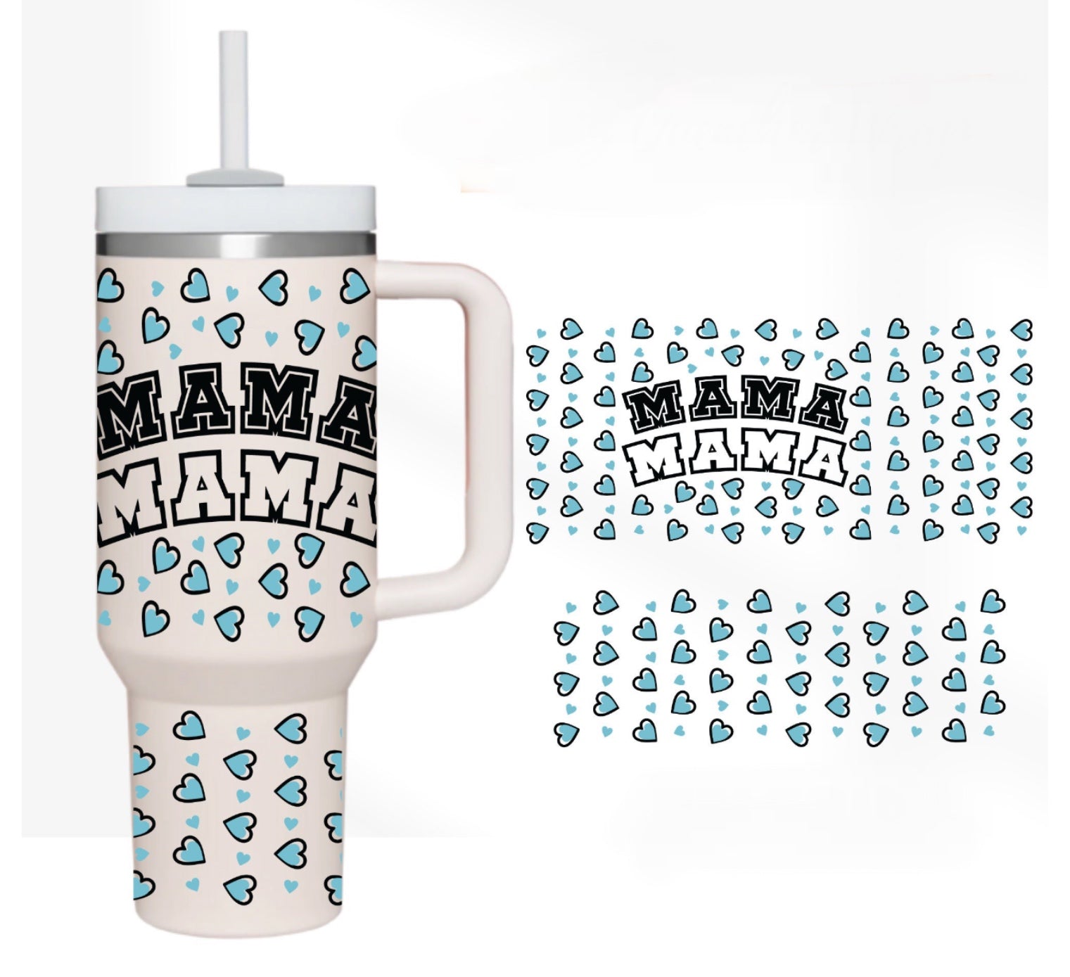 Mama Custom Stanley Cup 40 oz 30 oz Tumbler With HandleTVC2301749
