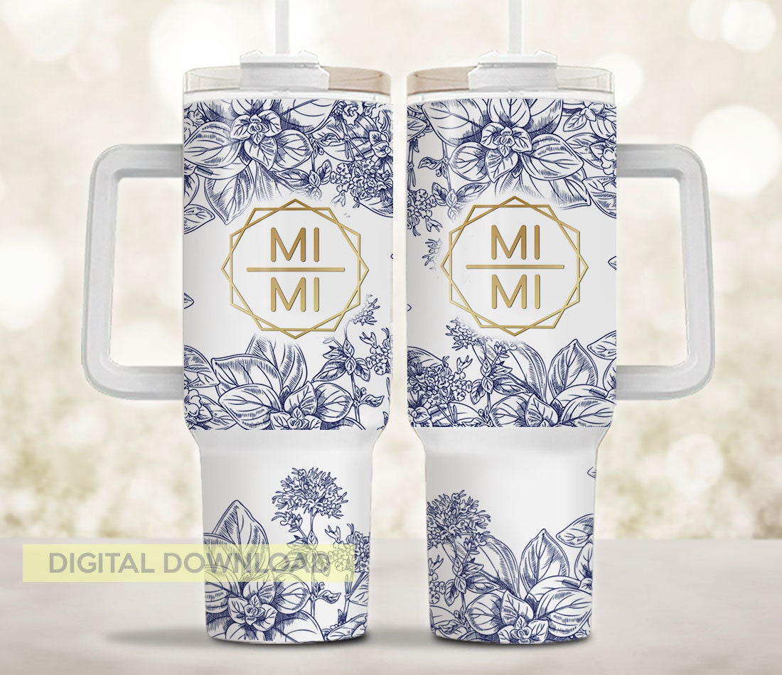 Mama Floral Custom Stanley Cup 40 oz 30 oz Tumbler With HandleTVC2301959 - Image 3