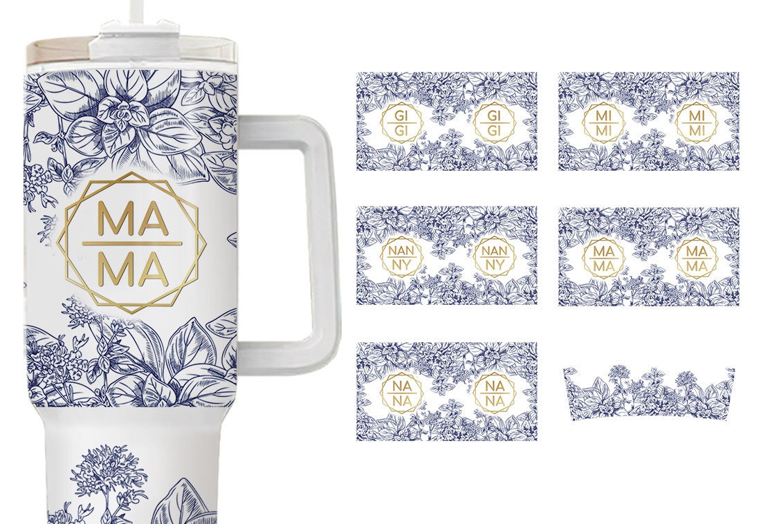 Mama Floral Custom Stanley Cup 40 oz 30 oz Tumbler With HandleTVC2301959