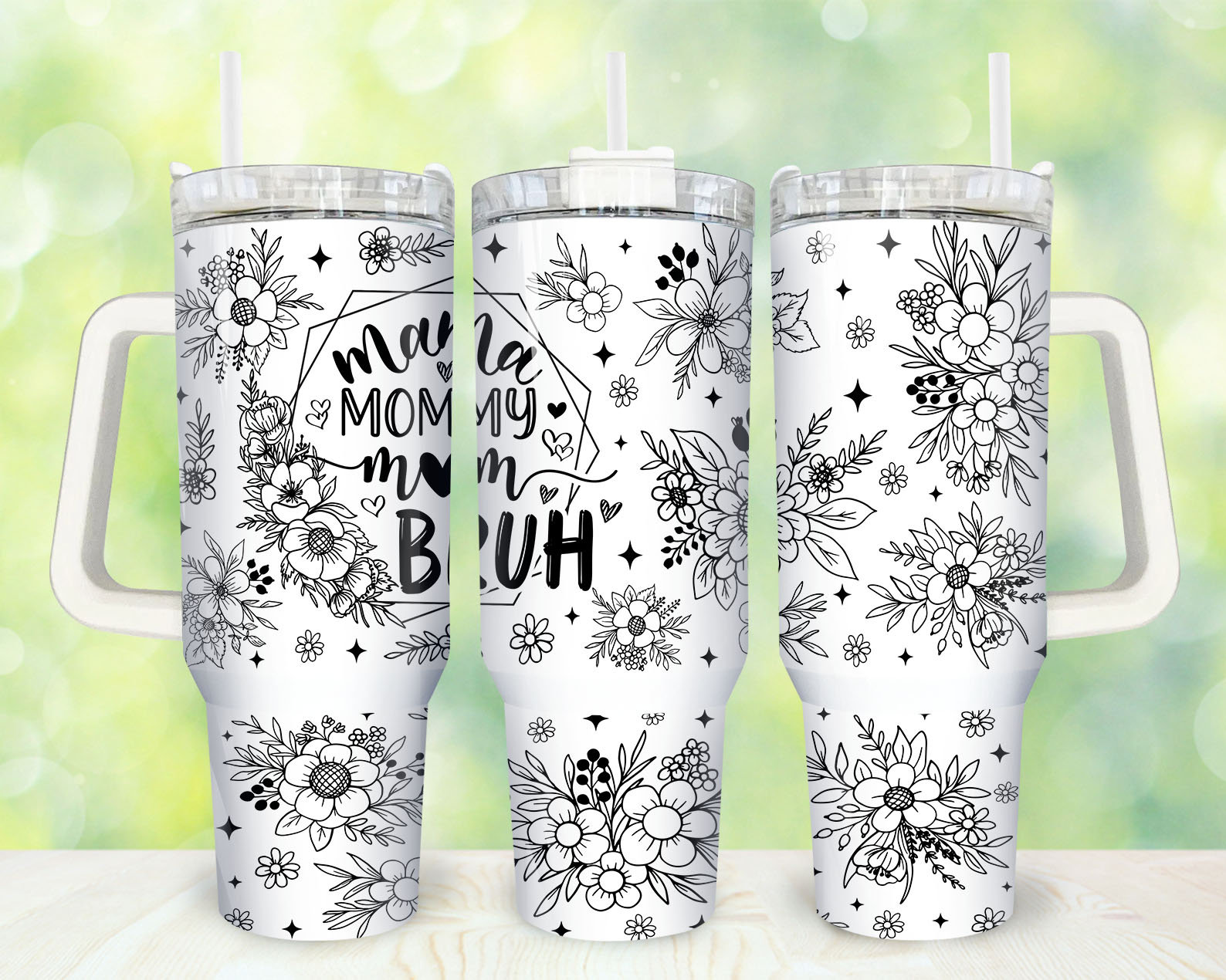 Mama Mommy Mom Custom Stanley Cup 40 oz 30 oz Tumbler With HandleTVC2301858
