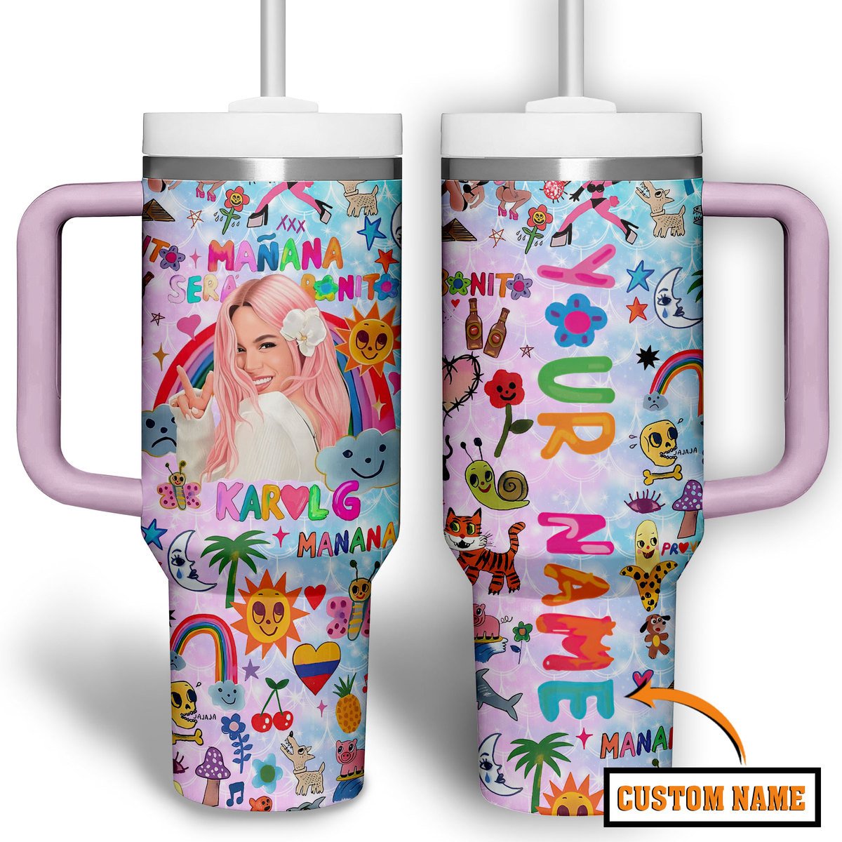 Manana Sera Bonito by Karol G Music Custom Stanley Cup 40 oz 30 oz Tumbler With HandleTVC2301329