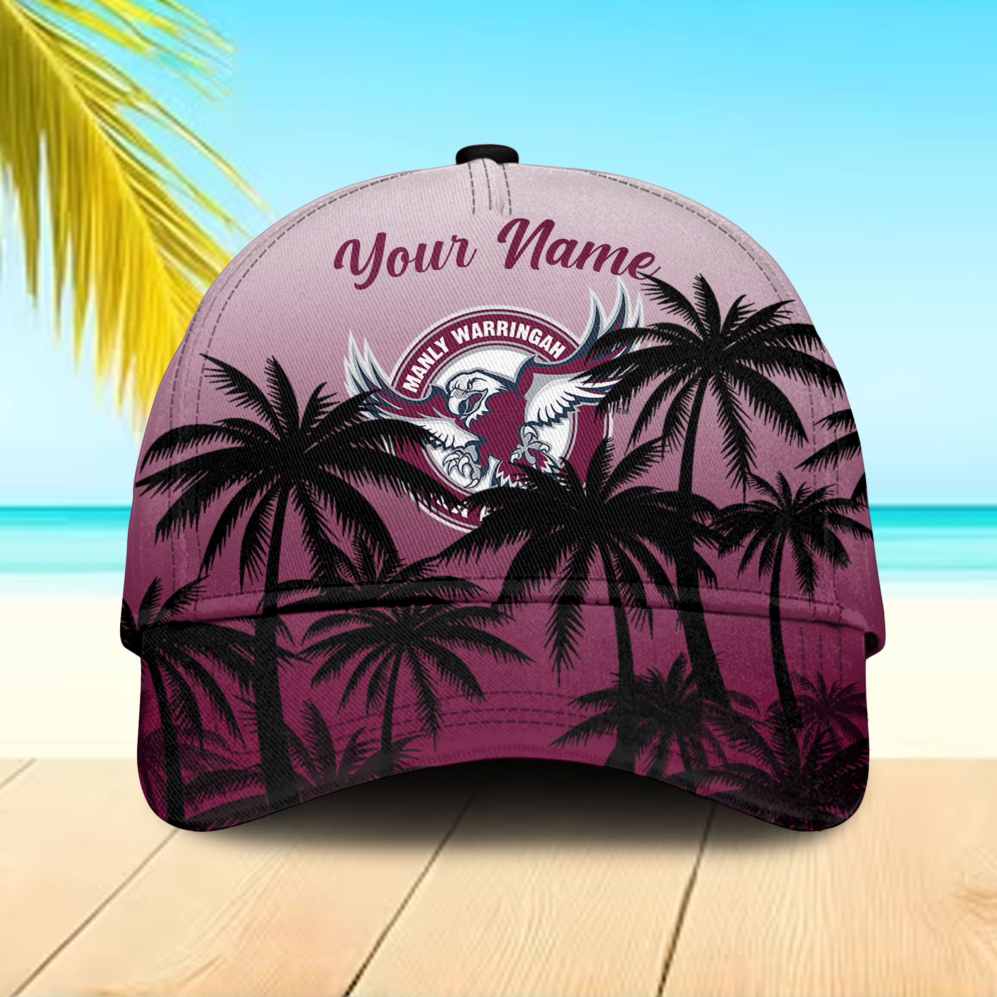 Manly Sea Eagles NRL Sport Personalized Classic Cap  Trucker Hats Custom Hats Gifts For Men & Women