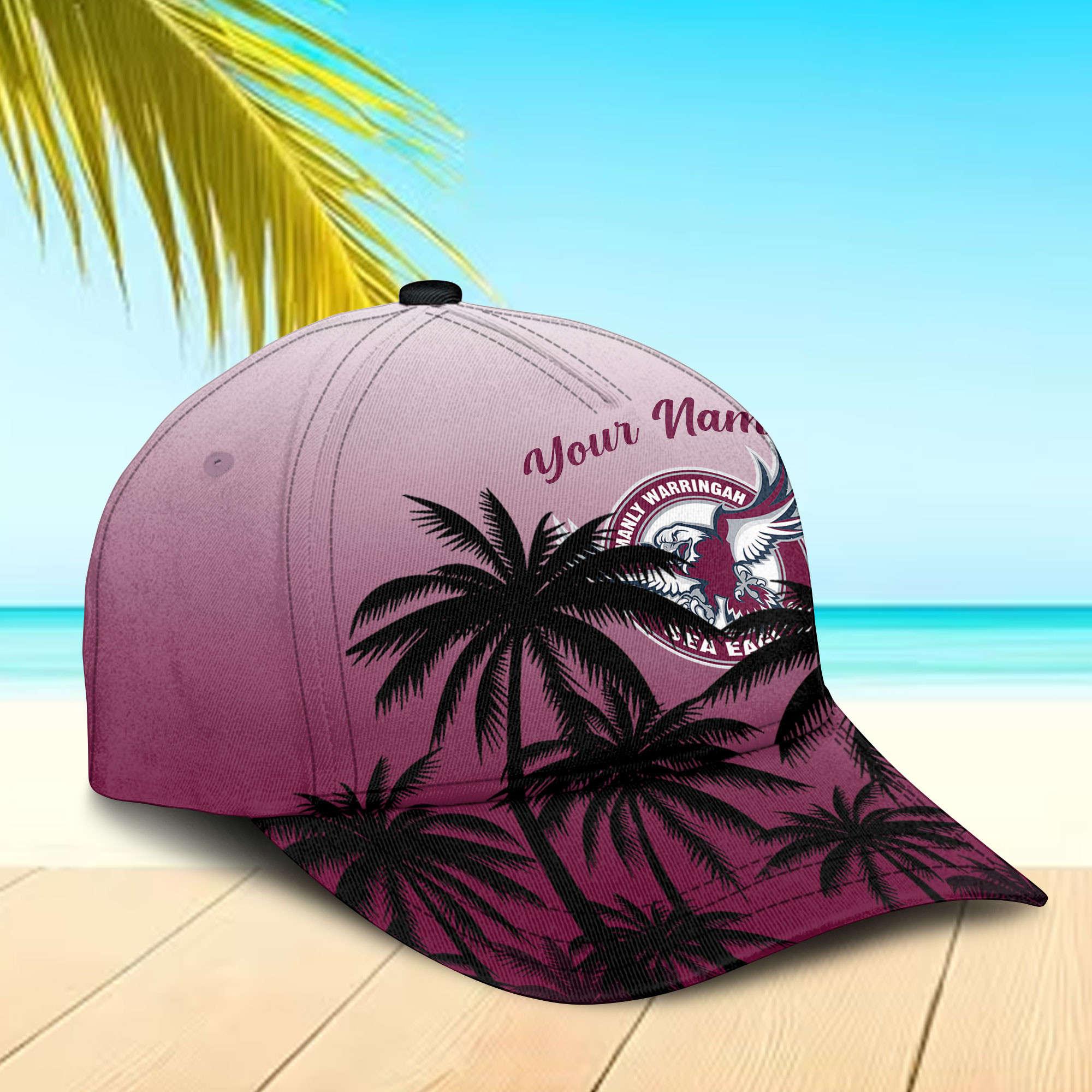 Manly Sea Eagles NRL Sport Personalized Classic Cap  Trucker Hats Custom Hats Gifts For Men & Women