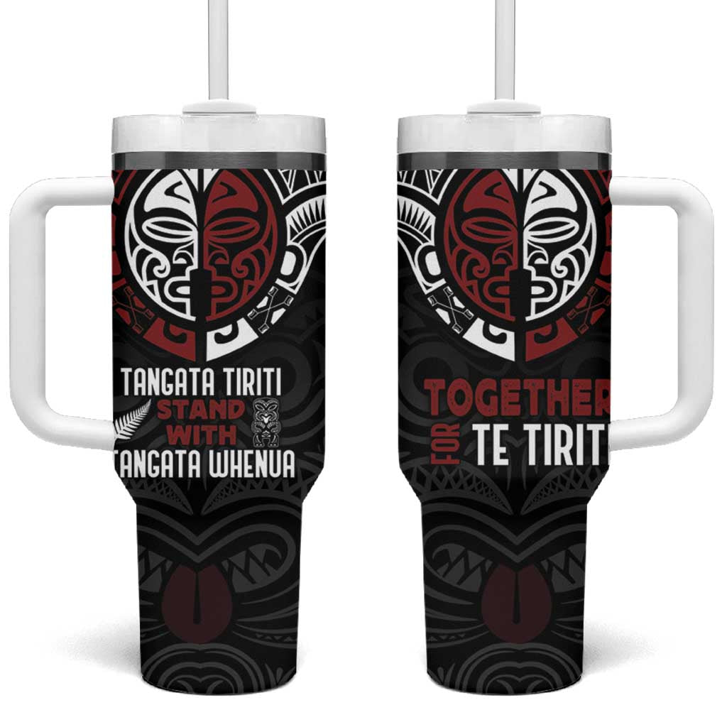 Maori Hongi Toitu Te Tiriti Tangata Tiriti Stand With Tangata Whenua Custom Stanley Cup 40 oz 30 oz Tumbler With HandleTVC2301360