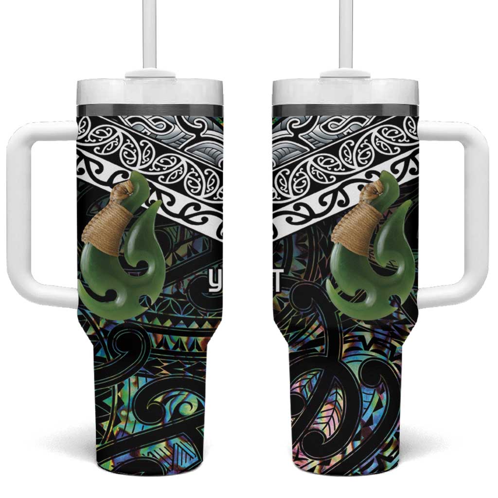 Maori Manaia New Zealand Tribal Hei Matau Papua Shell Custom Stanley Cup 40 oz 30 oz Tumbler With HandleTVC2301318 - Image 2