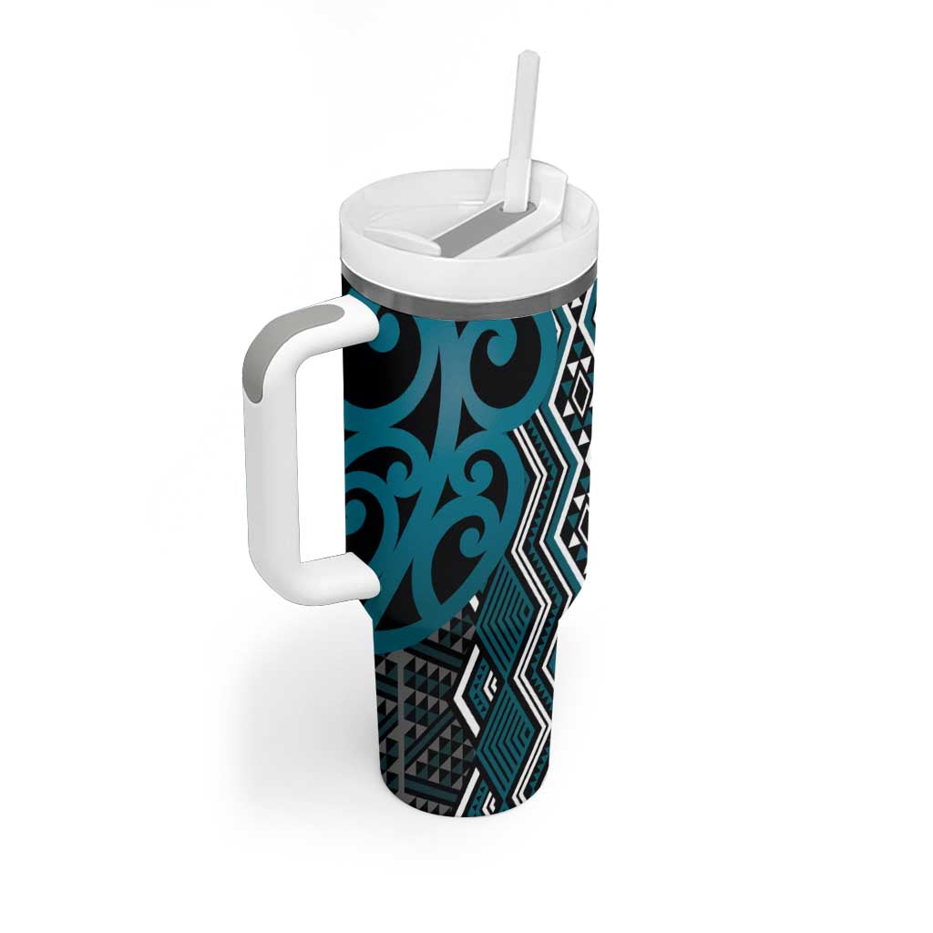 Maori Taniko Patterns Custom Stanley Cup 40 oz 30 oz Tumbler With HandleTVC2301259 - Image 2