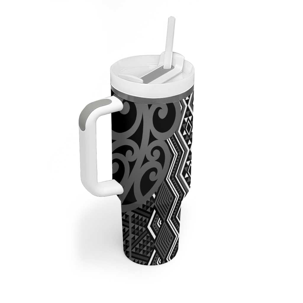 Maori Taniko Patterns Custom Stanley Cup 40 oz 30 oz Tumbler With HandleTVC2301259 - Image 2