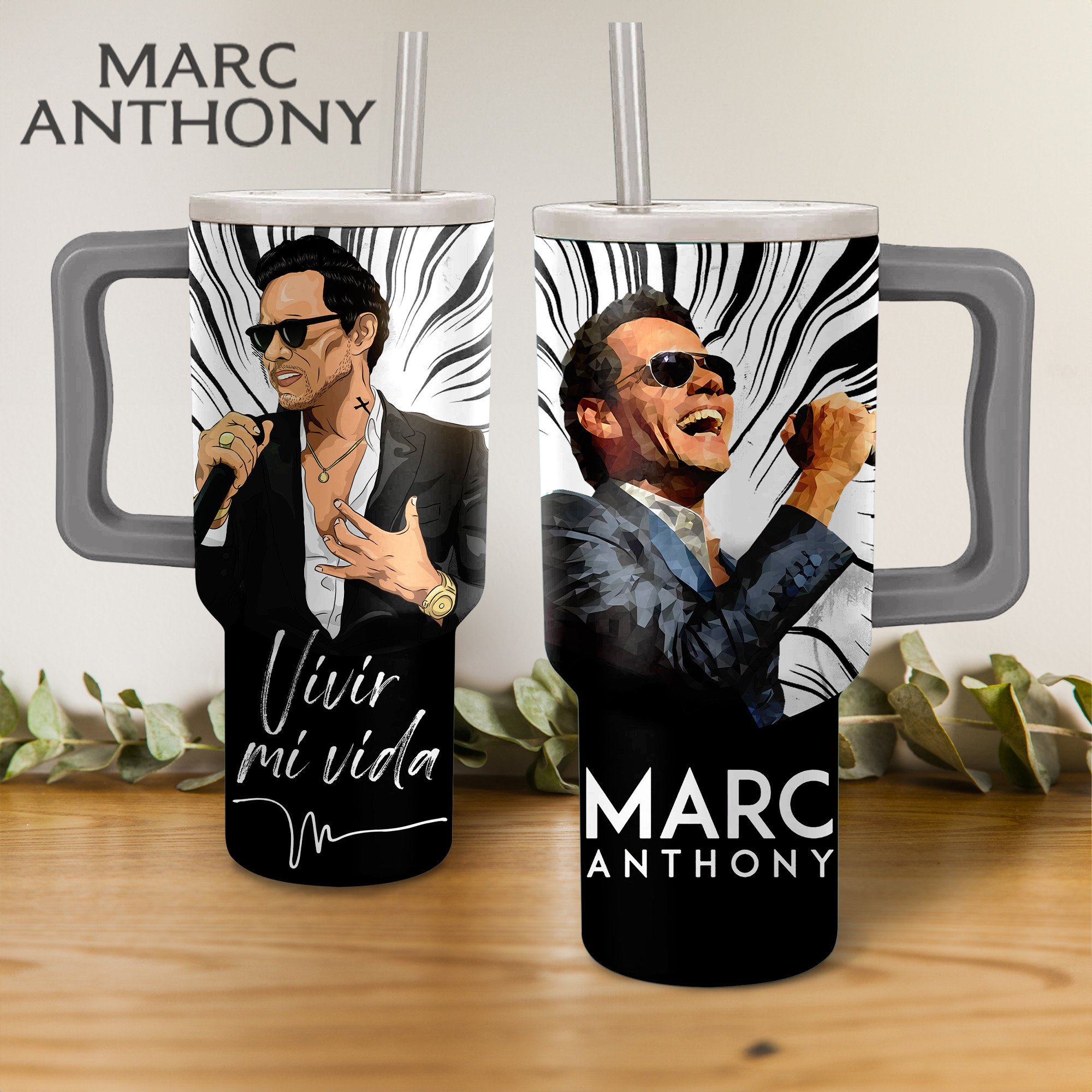 Marc Anthony Music Custom Stanley Cup 40 oz 30 oz Tumbler With HandleTVC2301268