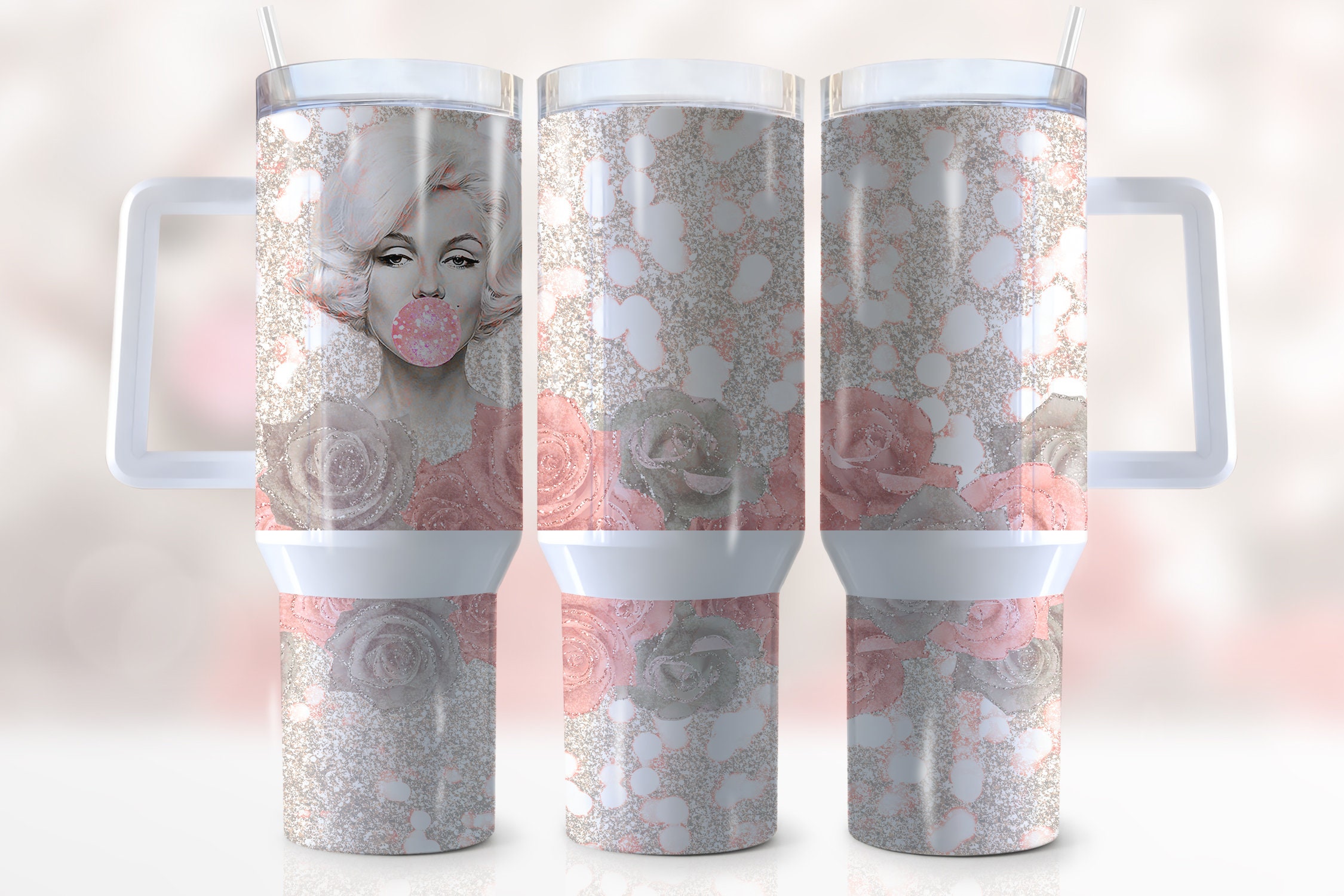 Marilyn Monroe Custom Stanley Cup 40 oz 30 oz Tumbler With HandleTVC2301942