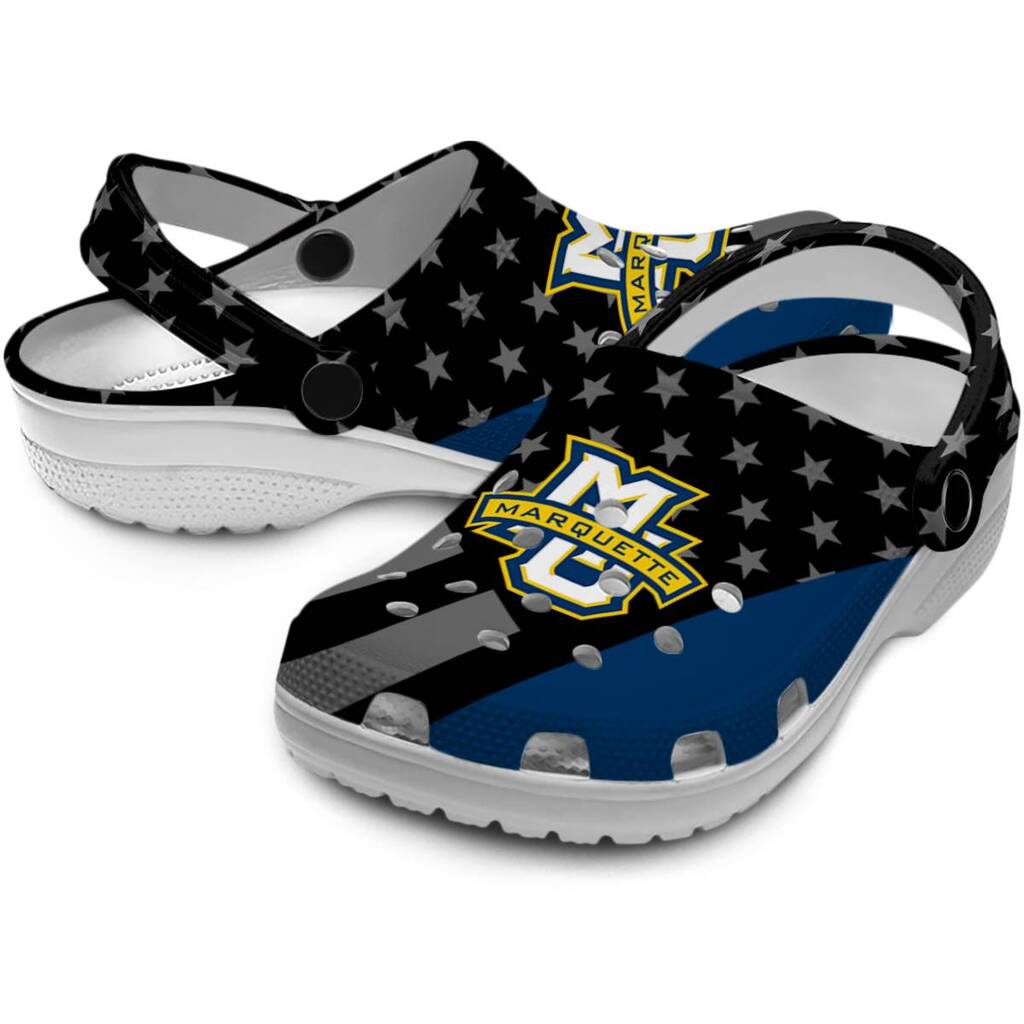 Marquette Golden Eagles Stellar Stripes Theme ClogTVC1801793 - Image 3