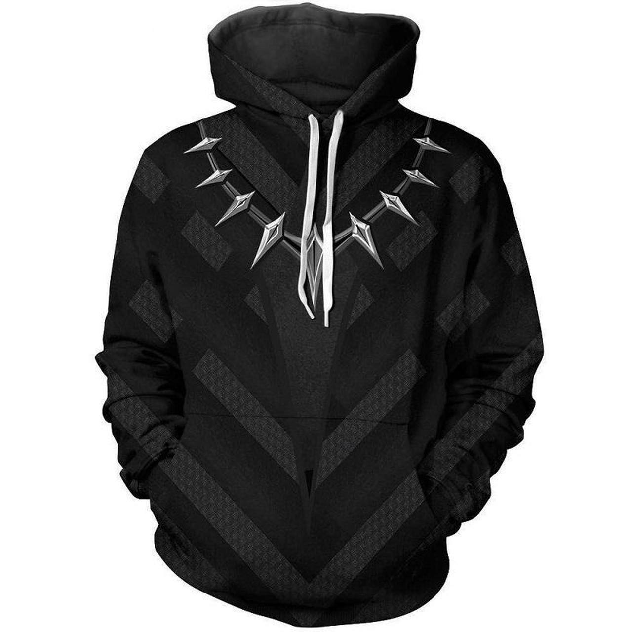 Marvel Black Panther 3D All Over Print Hoodie, Zip Hoodie