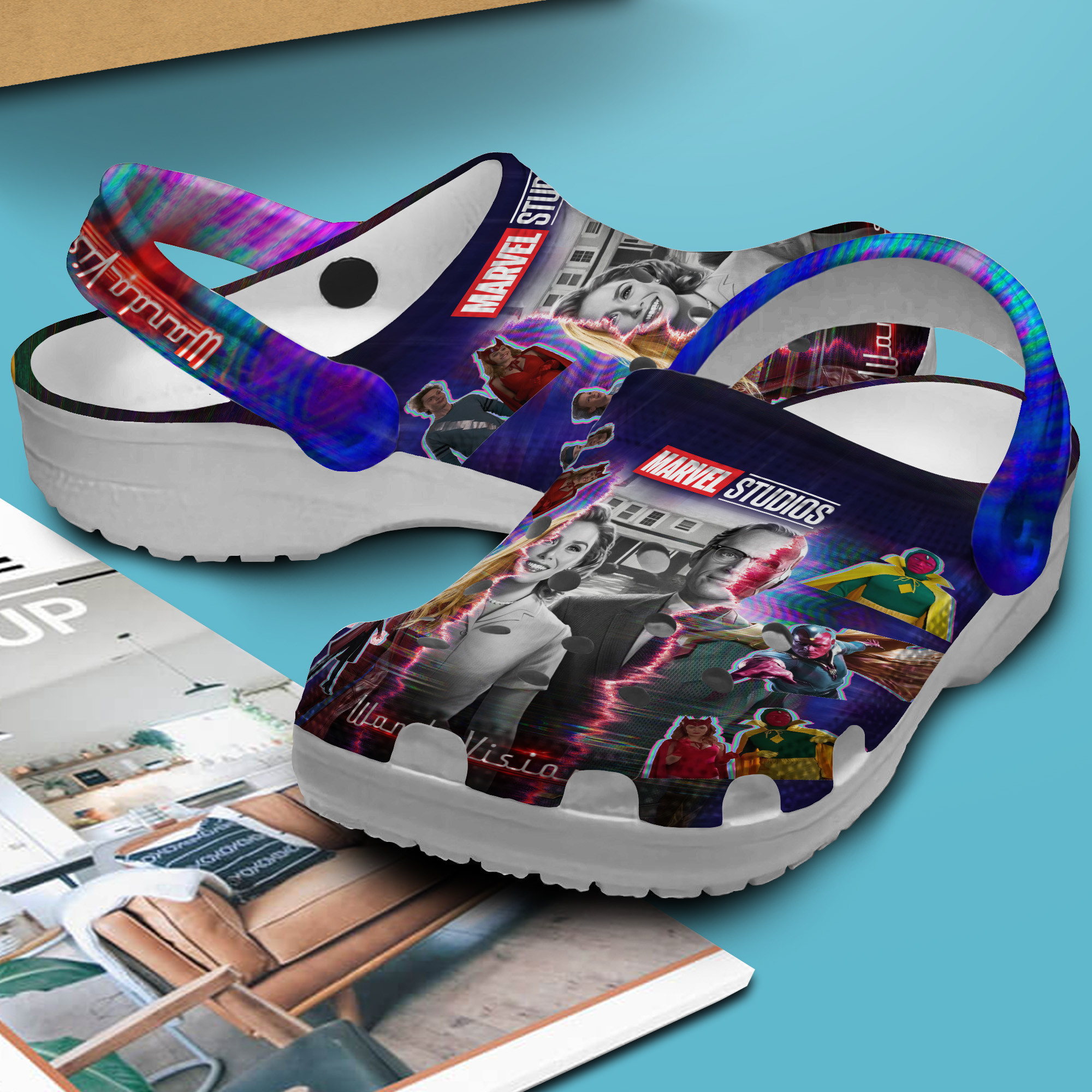 Marvel Movie Crocs Crocband Clogs Shoes Comfortable For Men Women and Kids