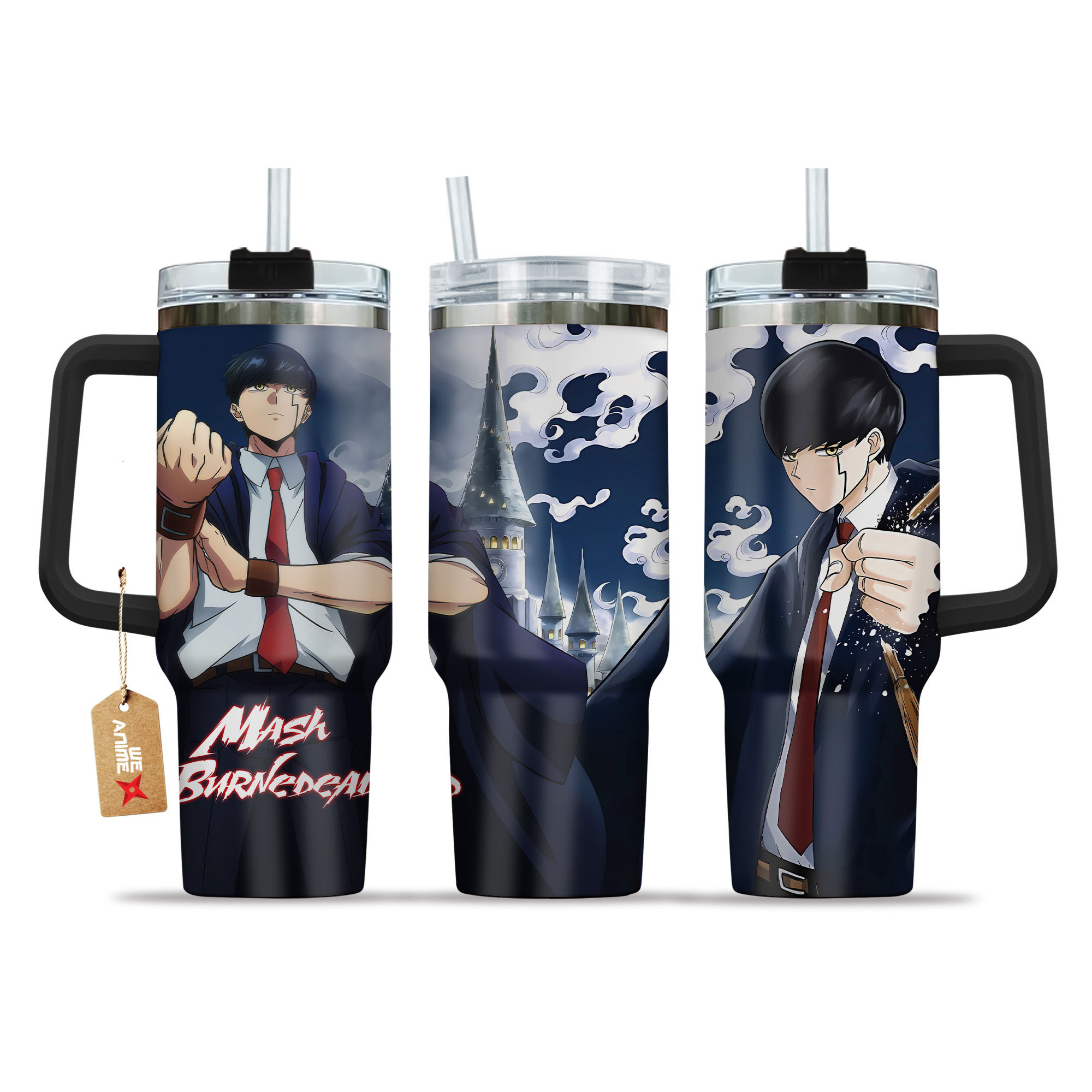 Mash Burnedead Mashle Anime Custom Stanley Cup 40 oz 30 oz Tumbler With HandleTVC2301150