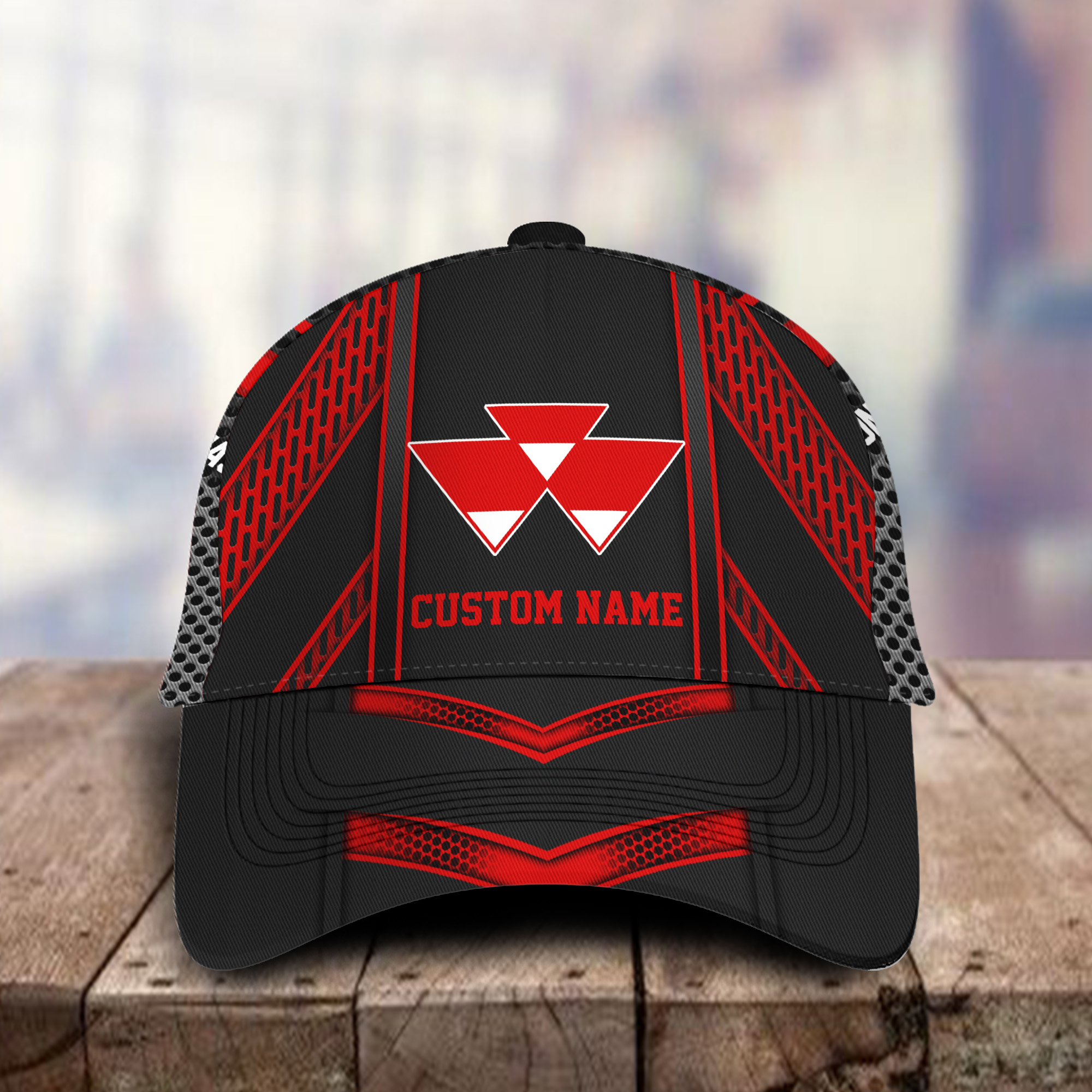 Massey Ferguson 3D Classic Cap Hat Personalized Name For Men Women Trucker Hats Custom Hats Gifts For Men & Women