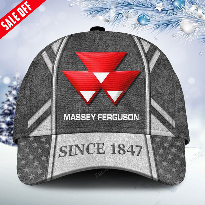 Massey Ferguson Personalized Hats Baseball Caps Classic Caps for men, women