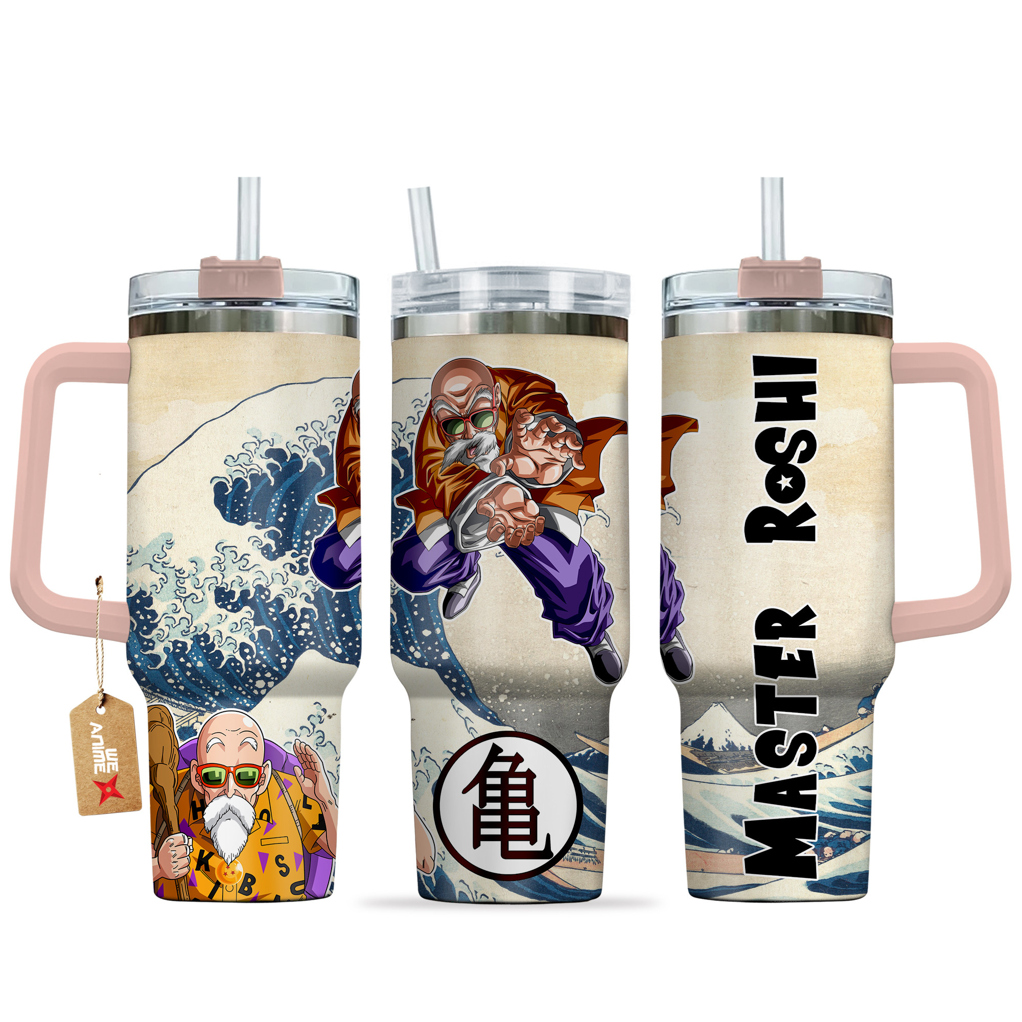 Master Roshi Dragon Ball Anime Custom Stanley Cup 40 oz 30 oz Tumbler With HandleTVC2301139