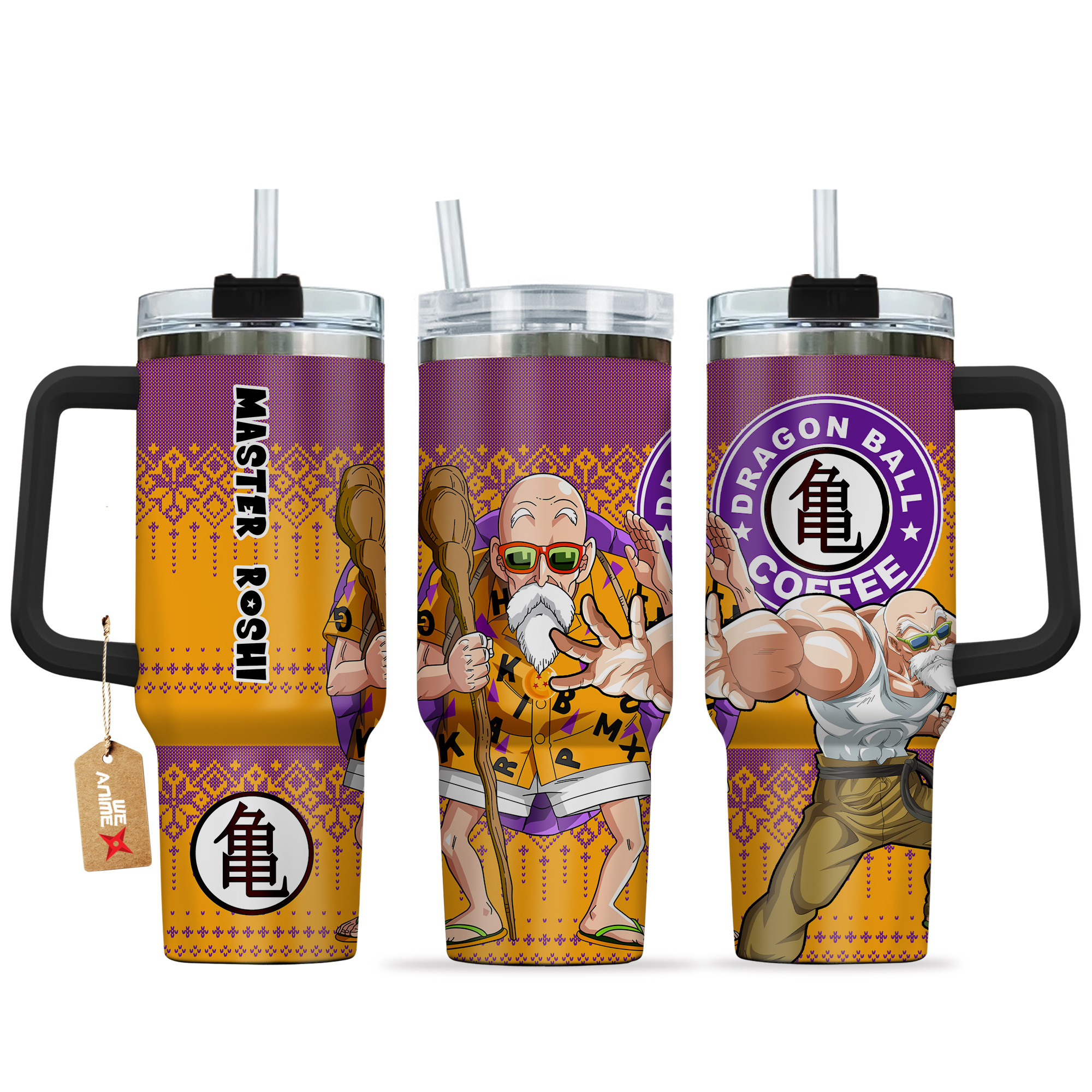 Master Roshi Dragon Ball Z Anime Custom Stanley Cup 40 oz 30 oz Tumbler With HandleTVC2301161