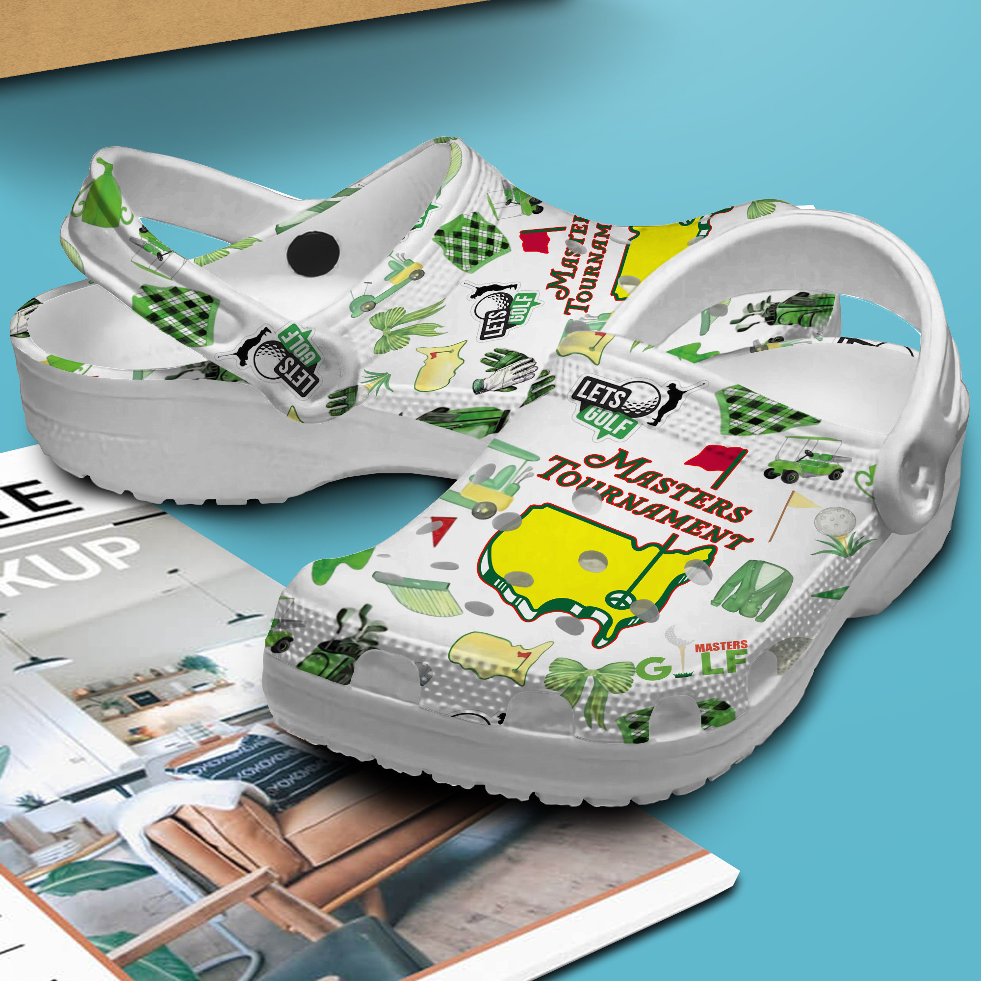 Masters Tournament Sport Crocs Crocband Clogs Shoes Comfortable For Men Women and Kids - Image 2