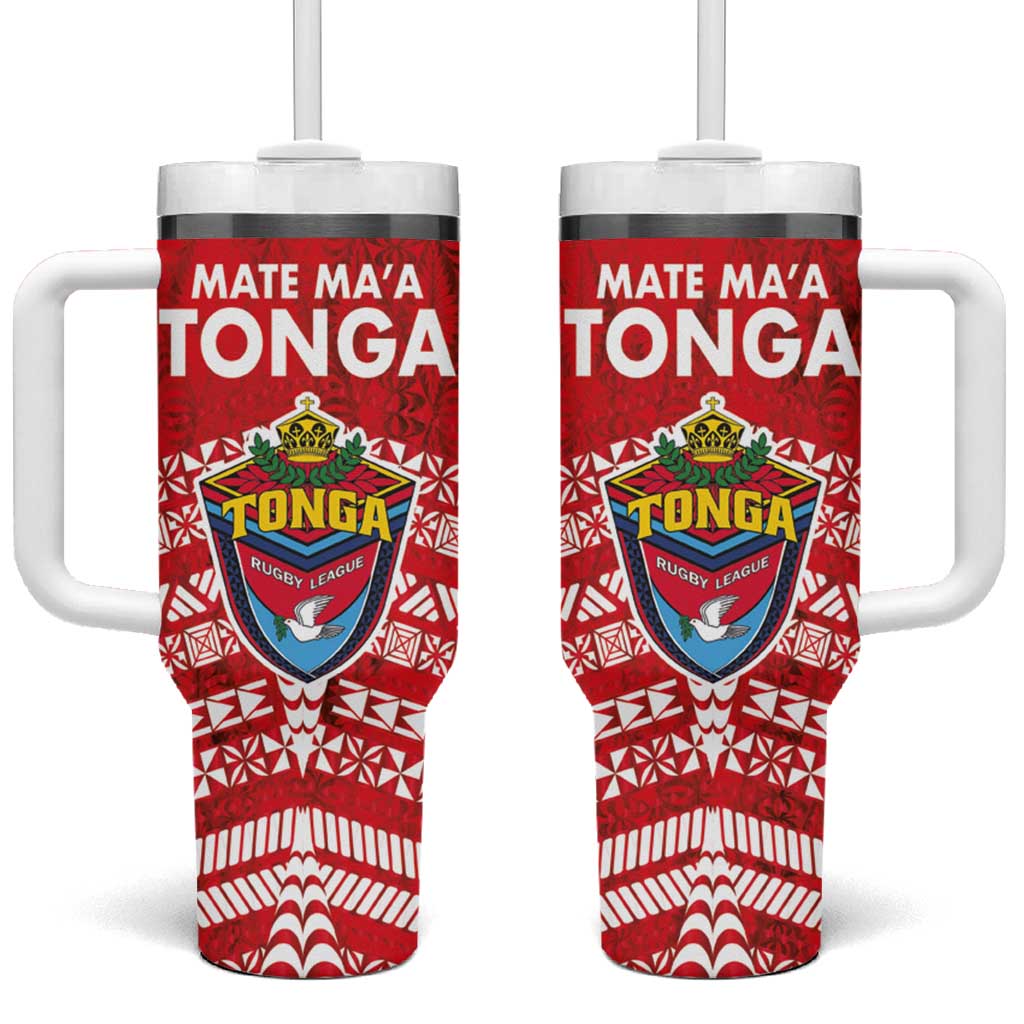 Mate Maâ€™a Tonga Double White Dove and Kupesi Ngatu Art Tattoo Custom Stanley Cup 40 oz 30 oz Tumbler With HandleTVC2301347