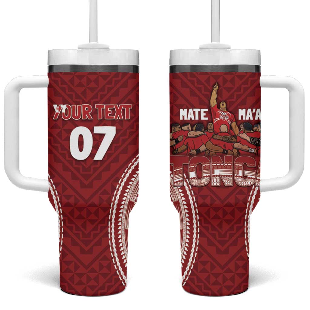 Mate Maa Tonga Rugby Ofa Atu Tonga Custom Stanley Cup 40 oz 30 oz Tumbler With HandleTVC2301357