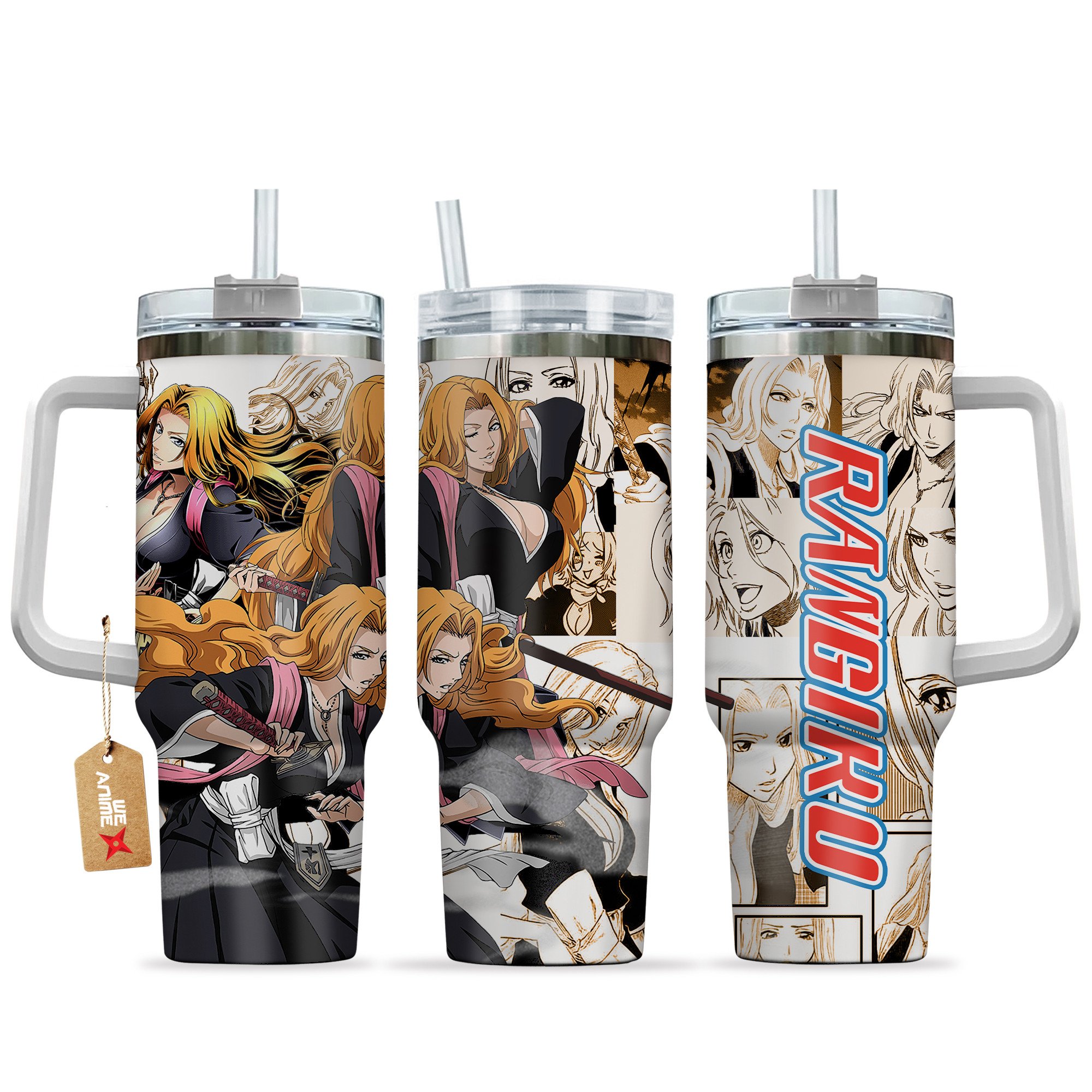 Matsumoto Rangiku Bleach Anime Custom Stanley Cup 40 oz 30 oz Tumbler With HandleTVC2301152