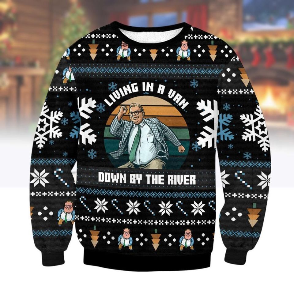 Matt Foley Christmas Ugly Sweater, Saturday Night Live Movie