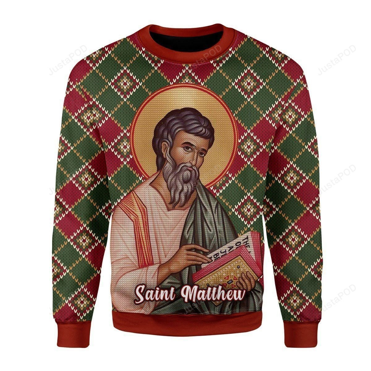 Matthew Ugly Christmas Sweater Adult 3D Funny Matching for family