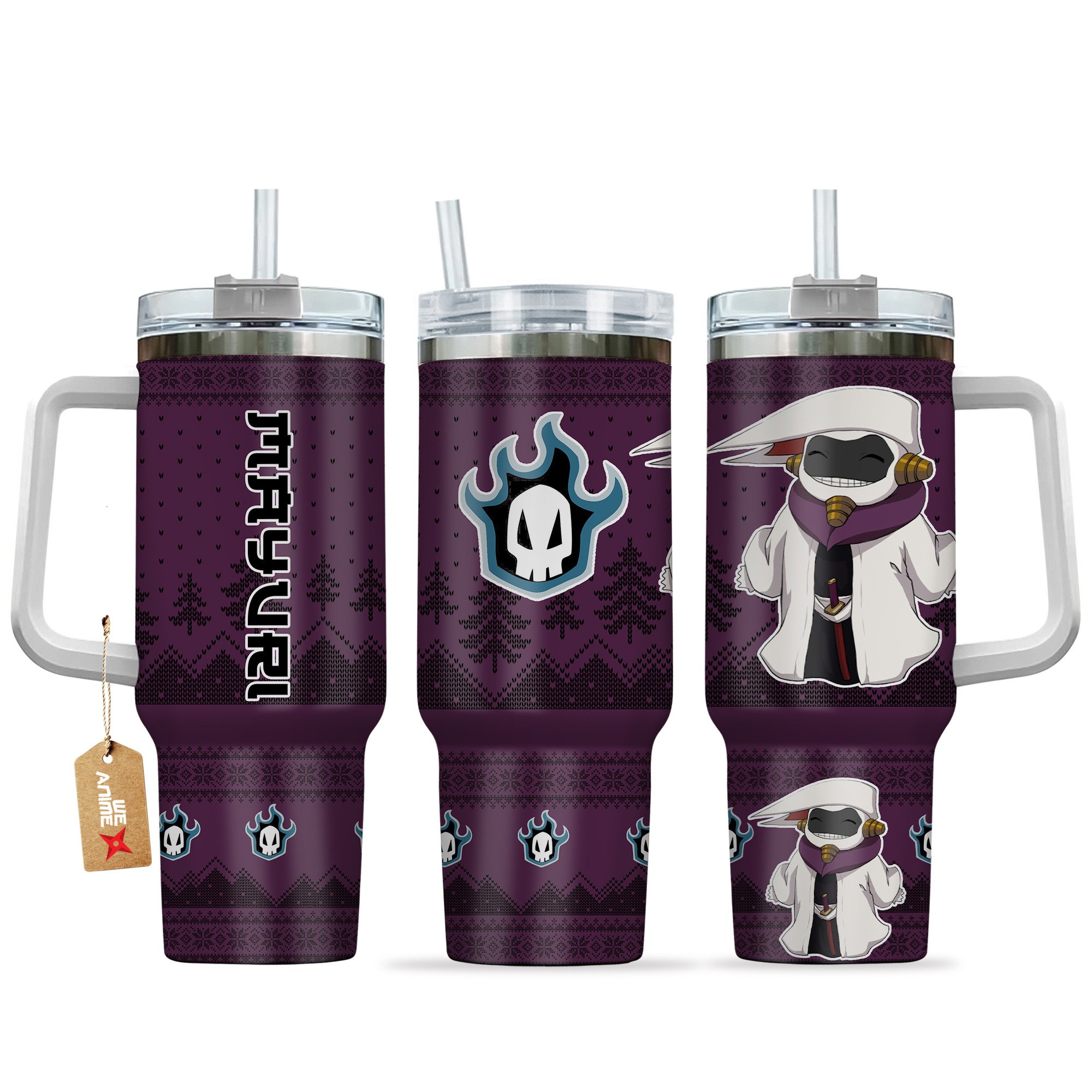 Mayuri Kurotsuchi Bleach Anime Custom Stanley Cup 40 oz 30 oz Tumbler With HandleTVC2301163
