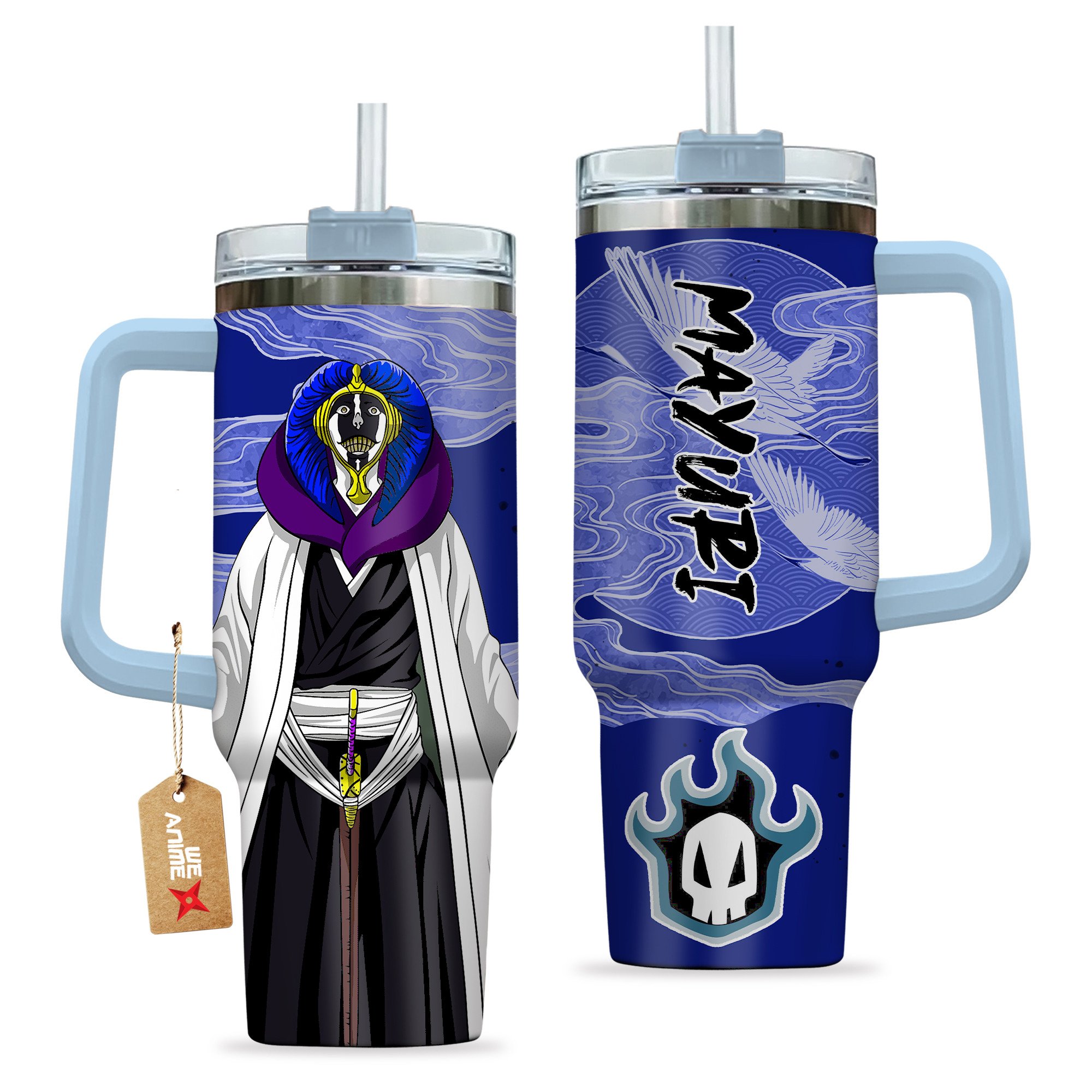 Mayuri Kurotsuchi Bleach Anime Custom Stanley Cup 40 oz 30 oz Tumbler With HandleTVC2301206
