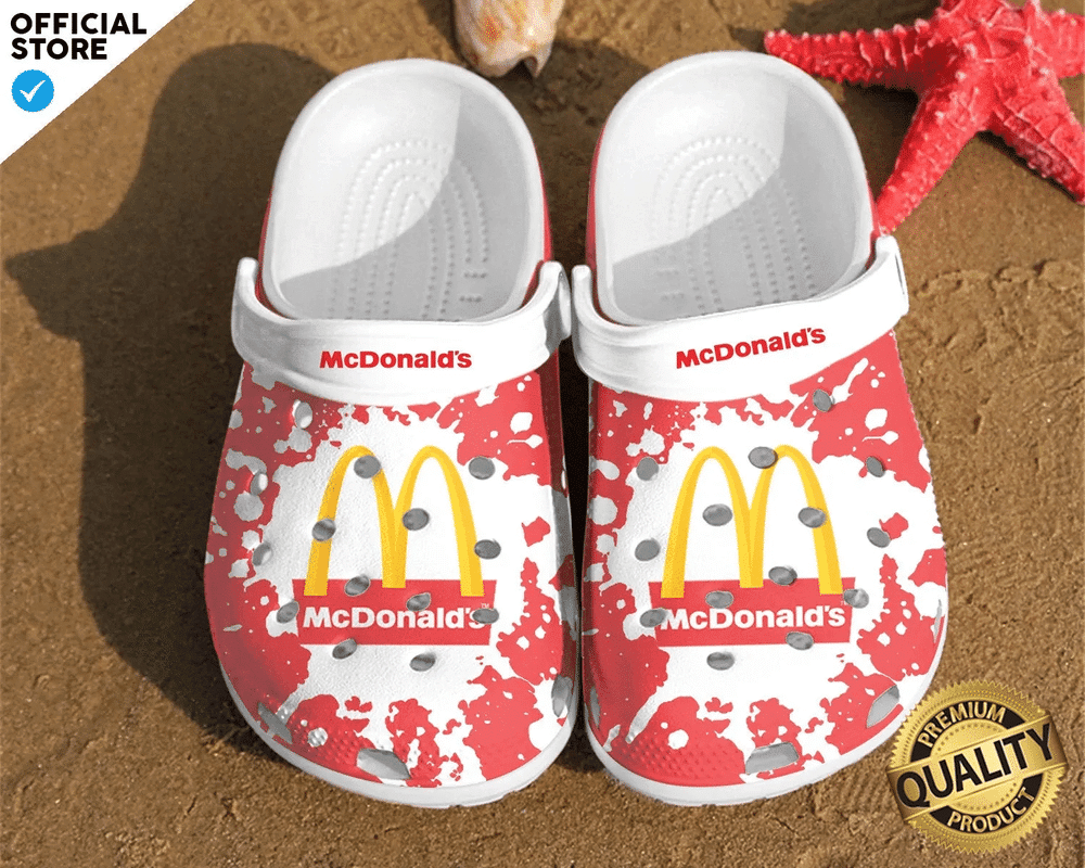 Mc Mcdnalds Fast Food Clog Shoes