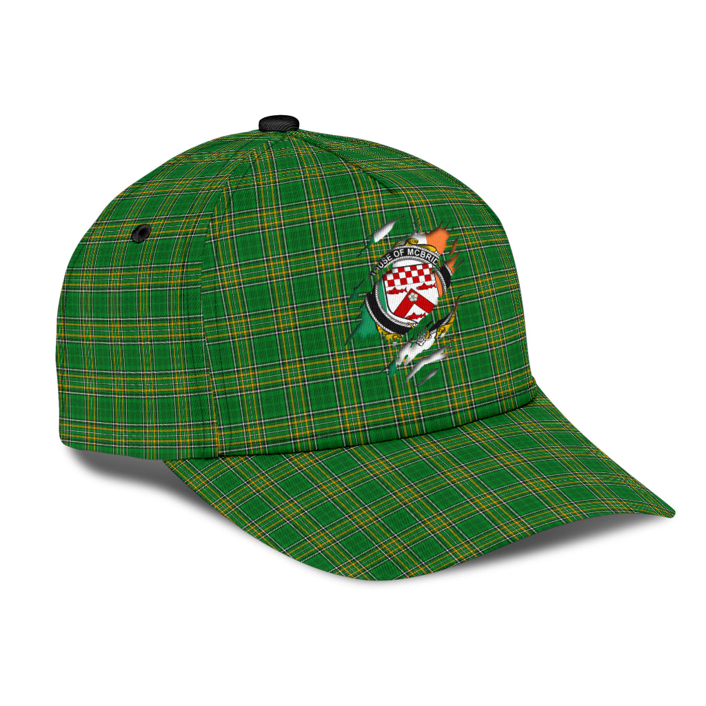 McBride Family Crest Ireland National Tartan Plaid Cap In Me Style K23 Trucker Hats Custom Hats Gifts For Men & Women