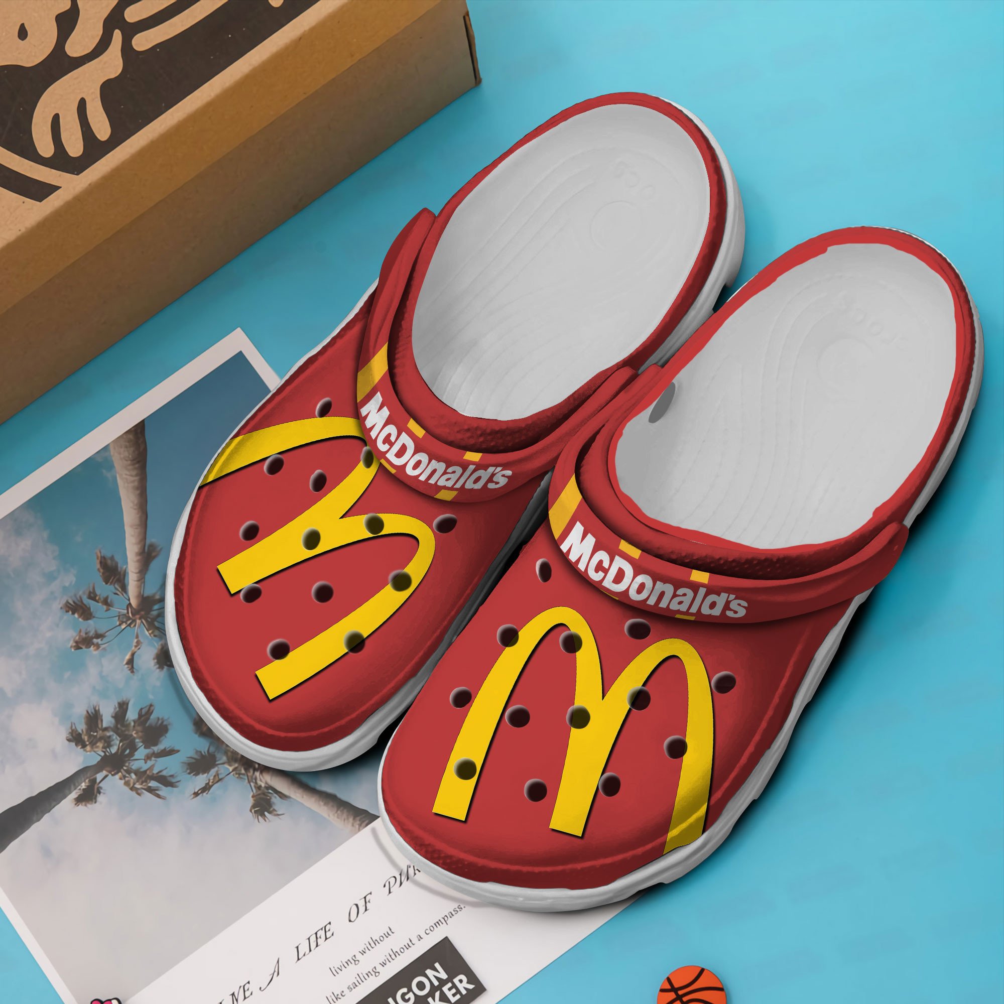 McDonaldÃ¢â‚¬â„¢s Food Drink Crocs Crocband Clogs Shoes Comfortable For Men Women and Kids