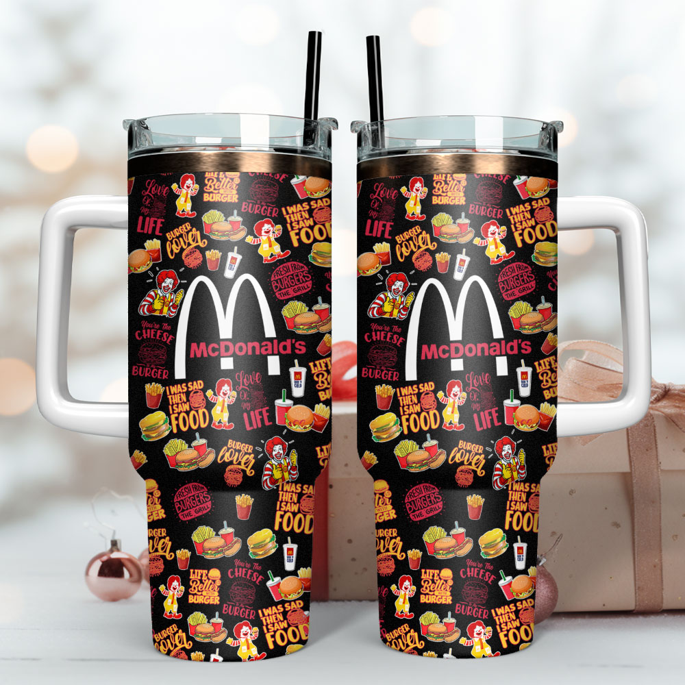 McDonaldâ€™s Custom Stanley Cup 40 oz 30 oz Tumbler With HandleTVC2301342