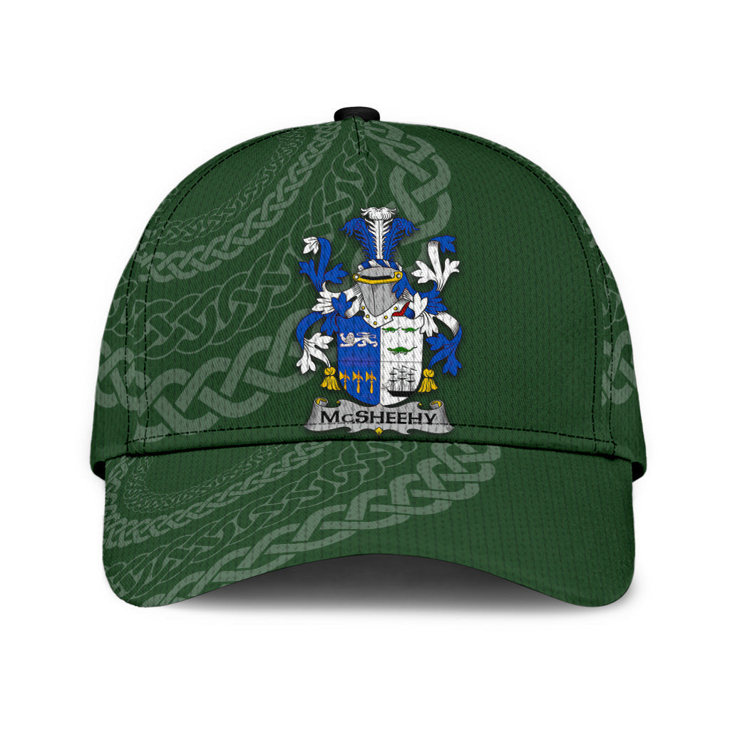 Mcsheehy Coat Of Arms - Irish Family Crest St Patrick's Day Hat Classic Cap Trucker Hats Custom Hats Gifts For Men & Women
