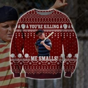 Me Smalls Ugly Christmas Sweater Adult 3D Funny Matching for family
