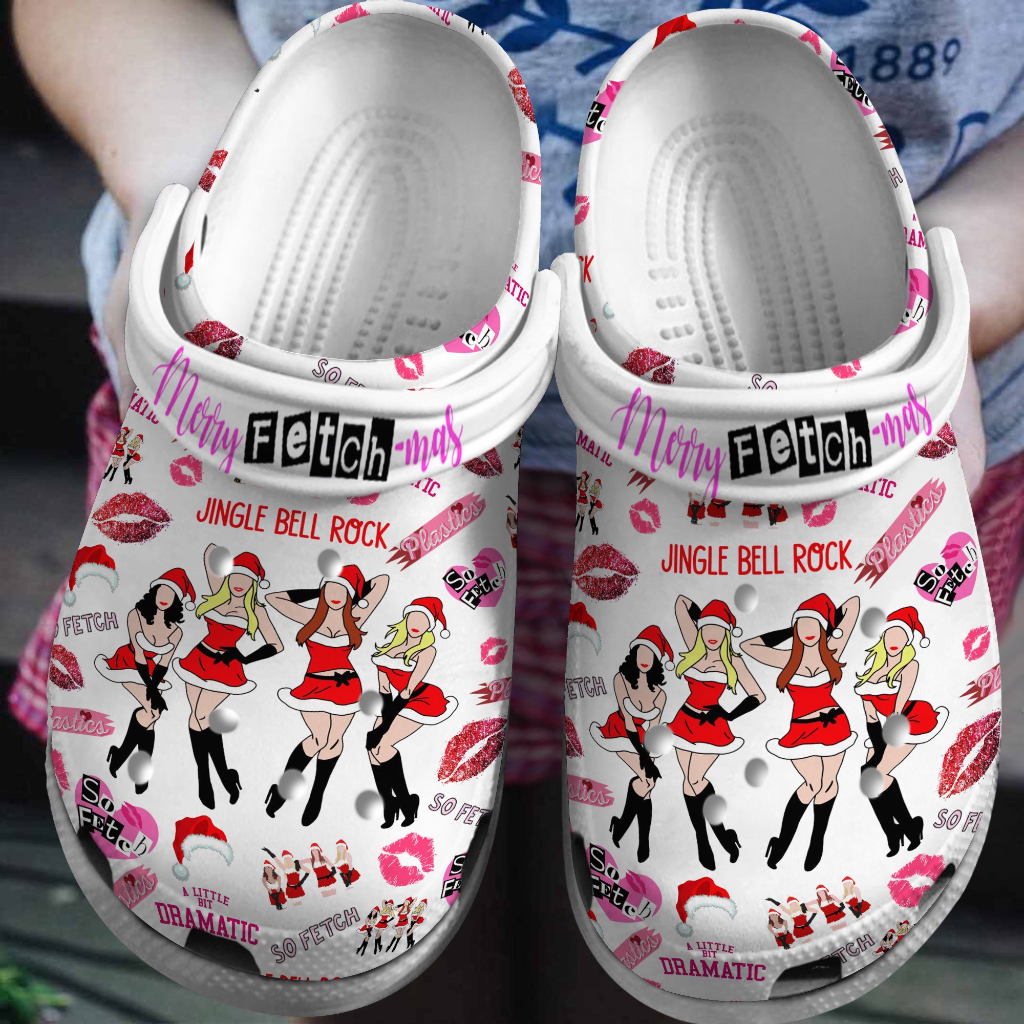 Mean Girls Movie Crocs Crocband Clogs Shoes Comfortable For Men Women and Kids