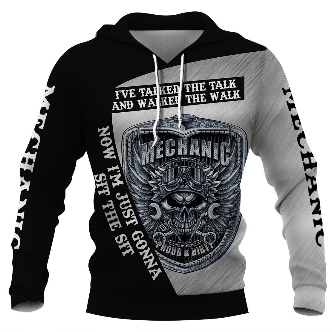 Mechanic Proud And Dirty 3D All Over Print Hoodie, Zip Hoodie