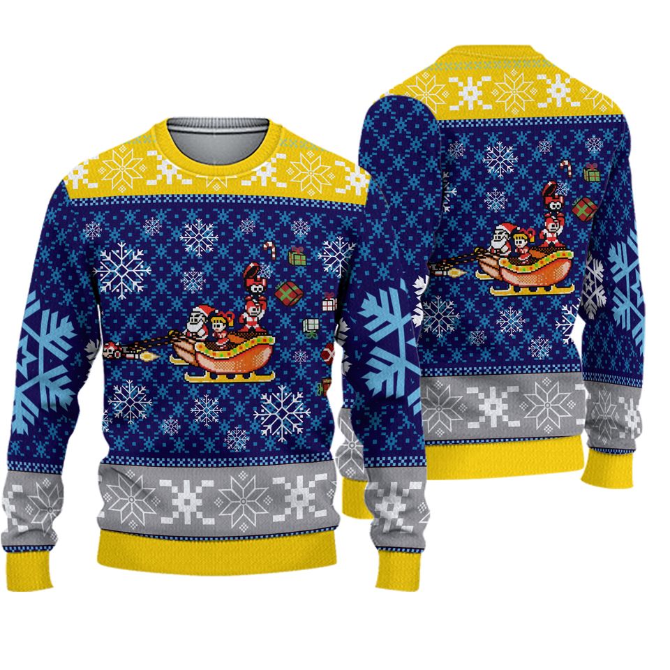 Mega Merry Christmas Mega Man Ugly Christmas Sweater