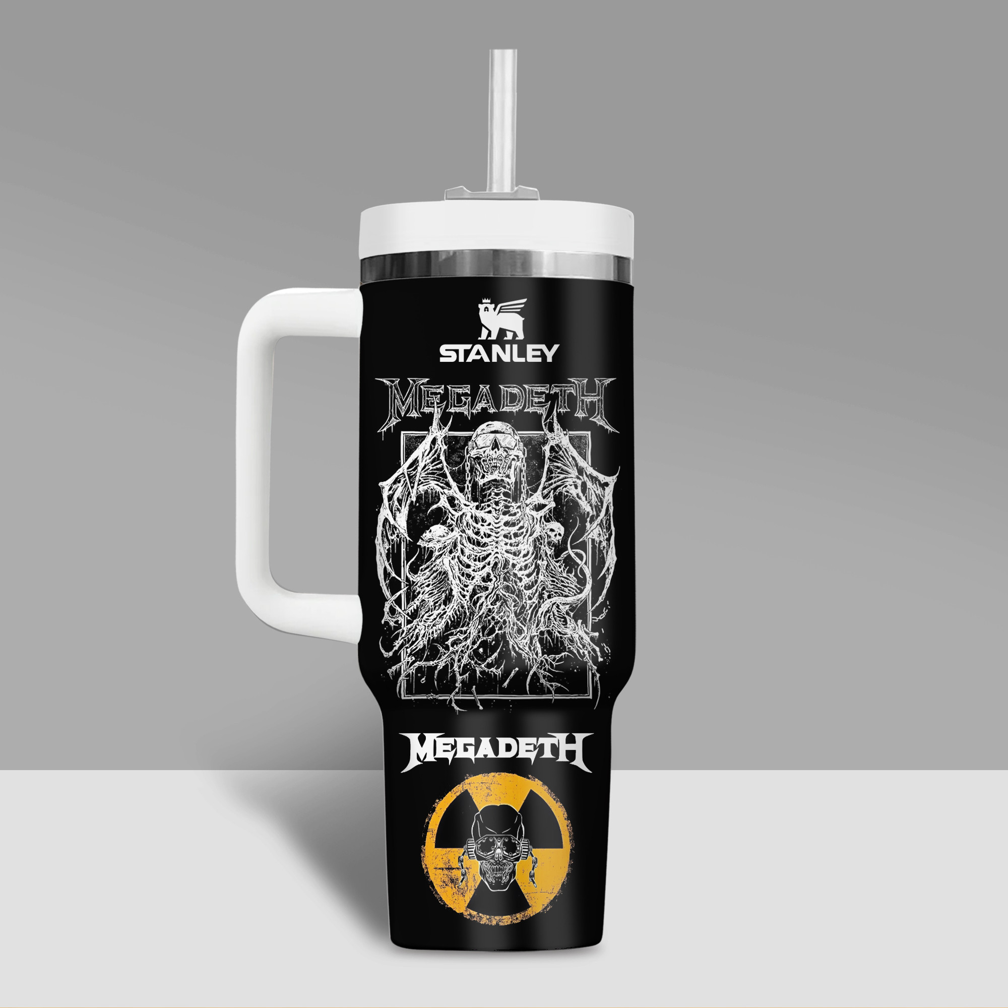 Megadeth Band Music Custom Stanley Cup 40 oz 30 oz Tumbler With HandleTVC2301336 - Image 2