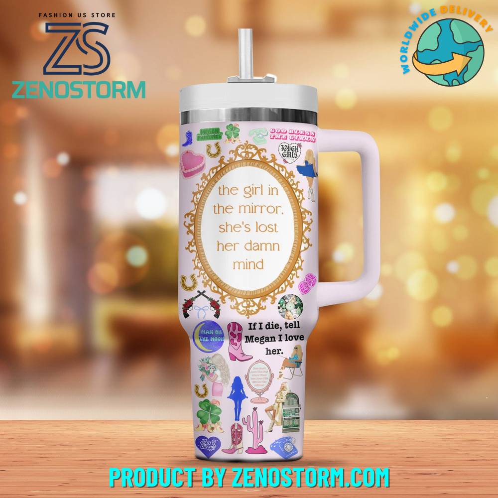 Megan Moroney Music Custom Stanley Cup 40 oz 30 oz Tumbler With HandleTVC2301417 - Image 3